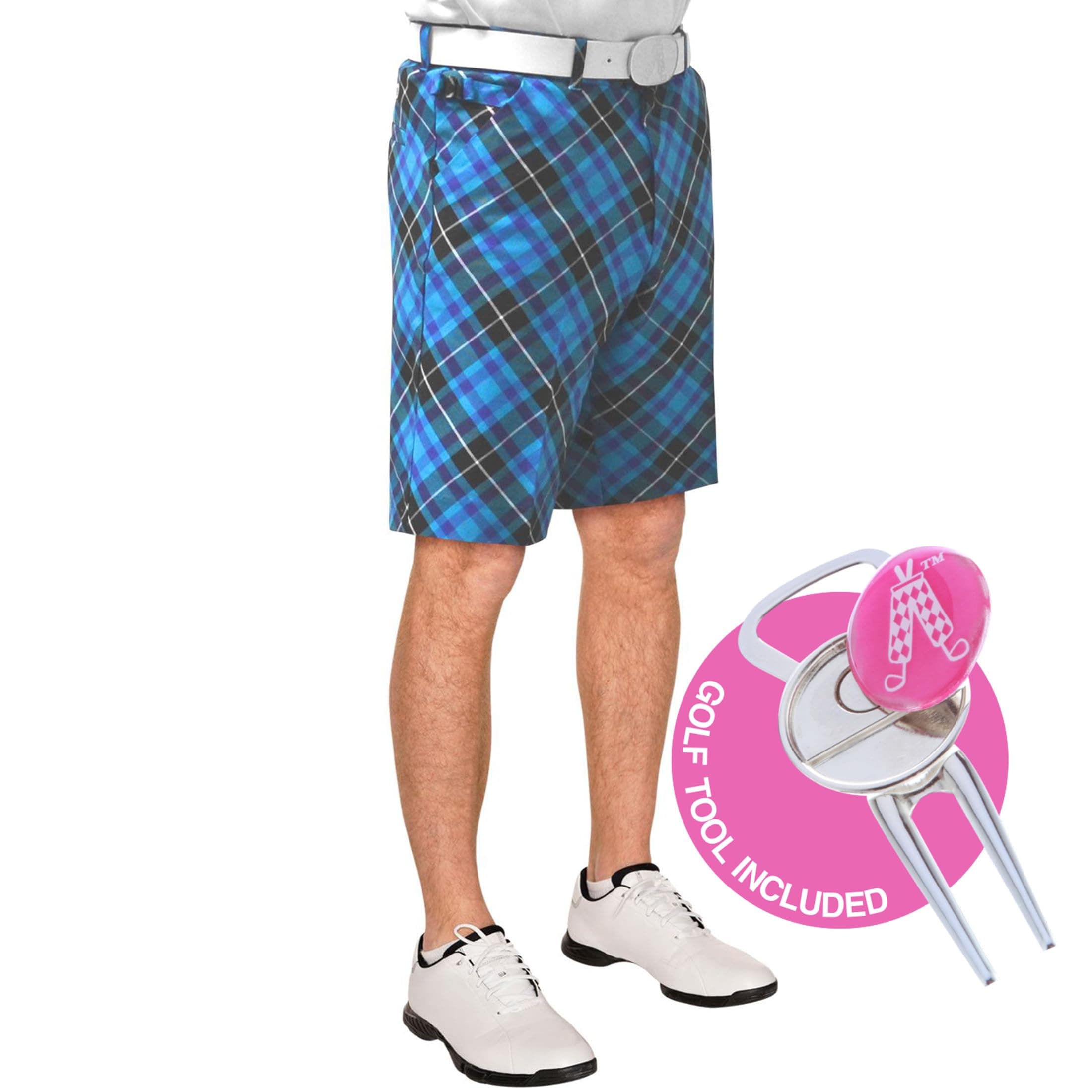 Royal & Awesome Golf Shorts Mens UK, Mens Golf Shorts, Funny Golf Shorts For Men, Mens Dress Shorts, Mens Tailored Shorts