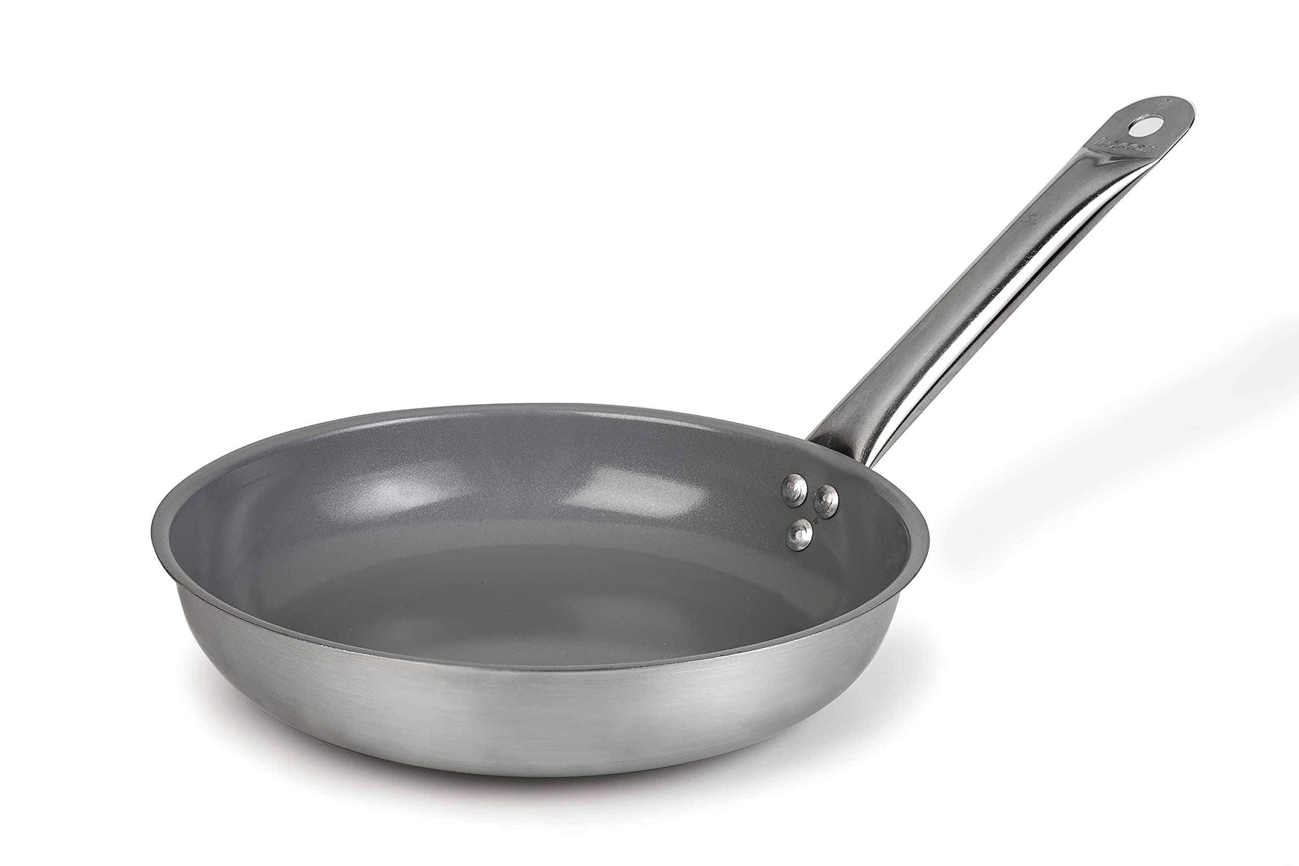 LACORChef INOX Ceram Frying Pan, 24cm, Grey