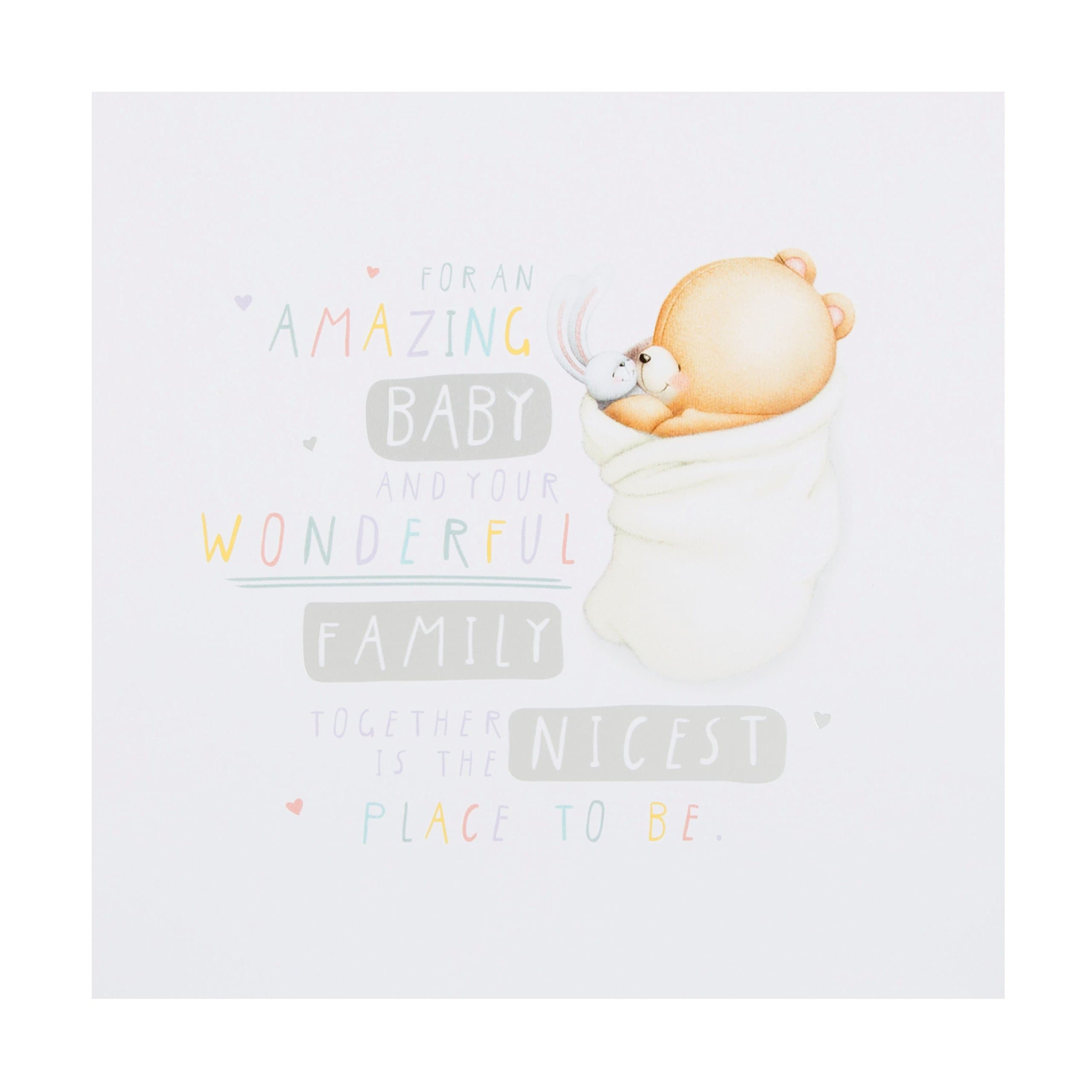 Premature Baby Bliss Charity Card ‘Forever Friends’ – Medium, Hallmark