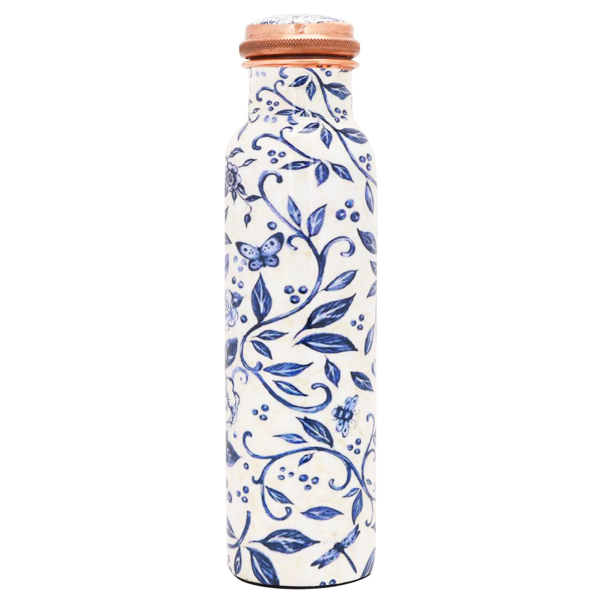 Copper Water Bottle, 1000ml, Multicolour