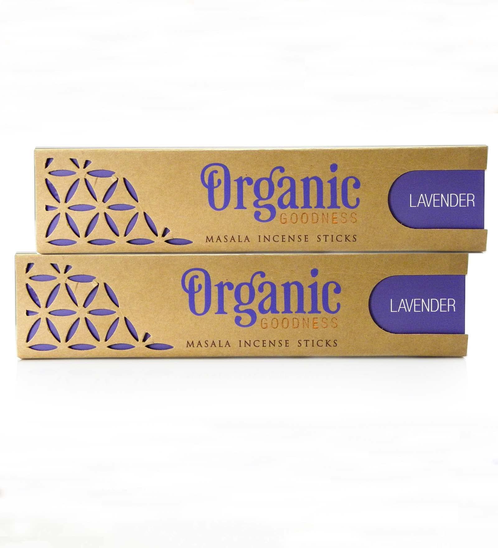 Song of India Organic Goodness Masala Incense Combo Varienty Pack (Lavender)