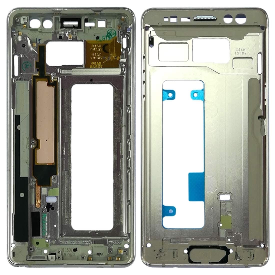 Replacement Parts Middle Frame Bezel Plate for Galaxy Note FE, N935, N935F/DS, N935S, N935K, N935L(Black) Phone Parts (Color : Gold)