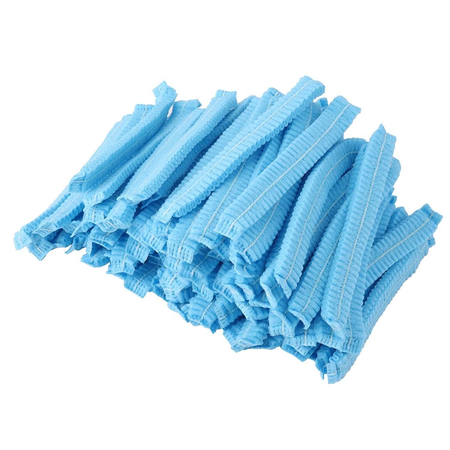 Breathable Dustproof Disposable Head Cover Mob Cap 100 Pieces