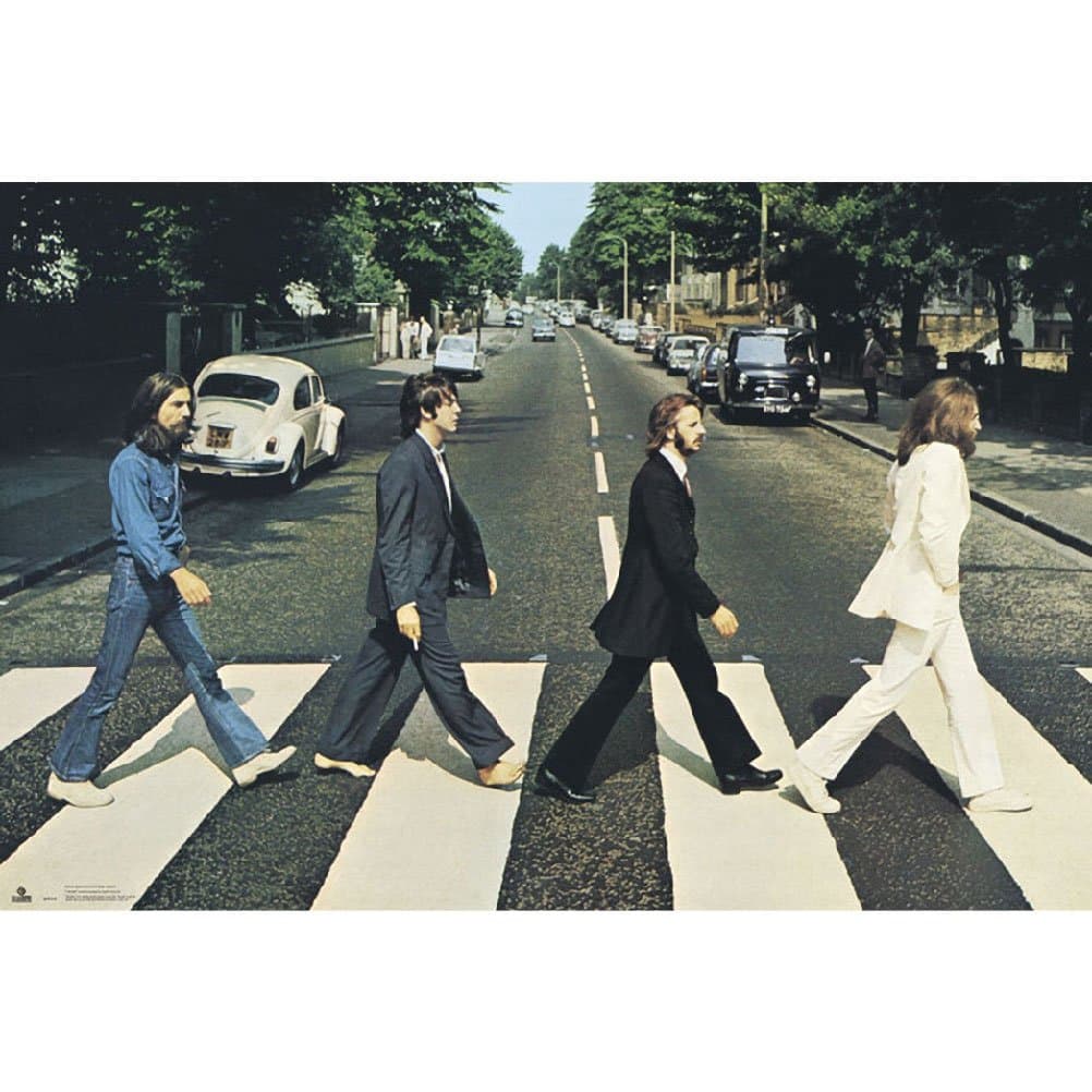 Grupo Erik Poster The Beatles Abbey Road - 36 x 24 inches / 91.5 x 61 cm - Shipped Rolled Up - Cool Posters, Art Poster, Wall Posters & Prints