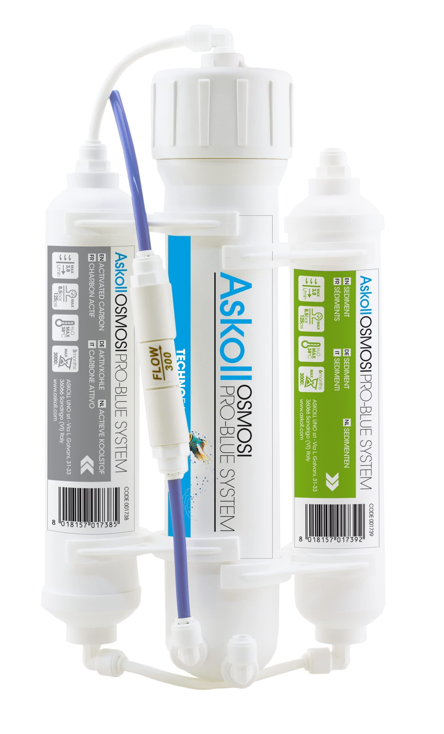 Askoll001737 Askull Osmosi Inversa Osmotica 50 Jewellery Acquari 190 LT