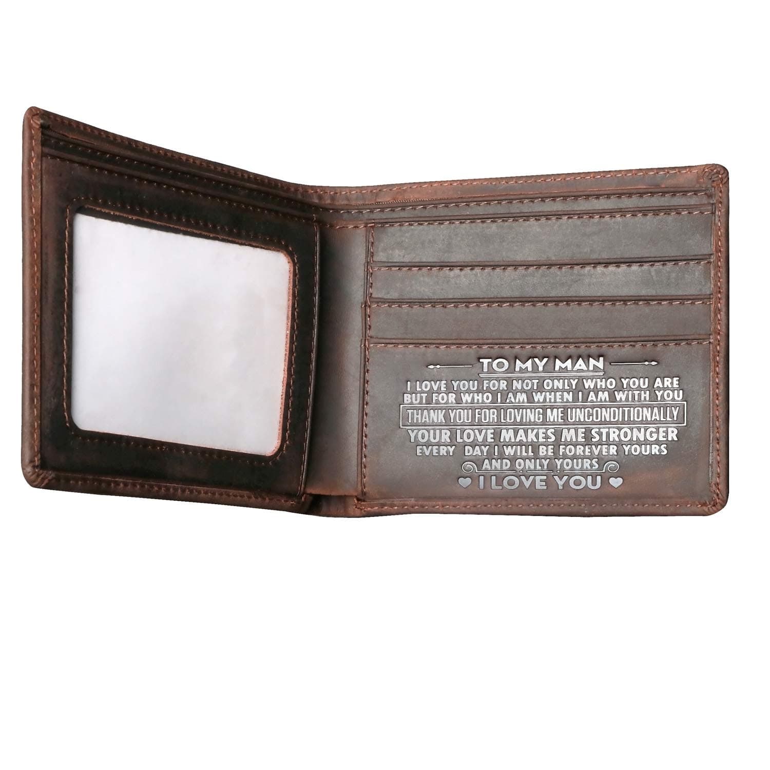 Men's Wallets,Minimalist Biflod Leather Wallet,Silm Purses,Gift for men at Birthday,Valentine's Day,Anniversary.