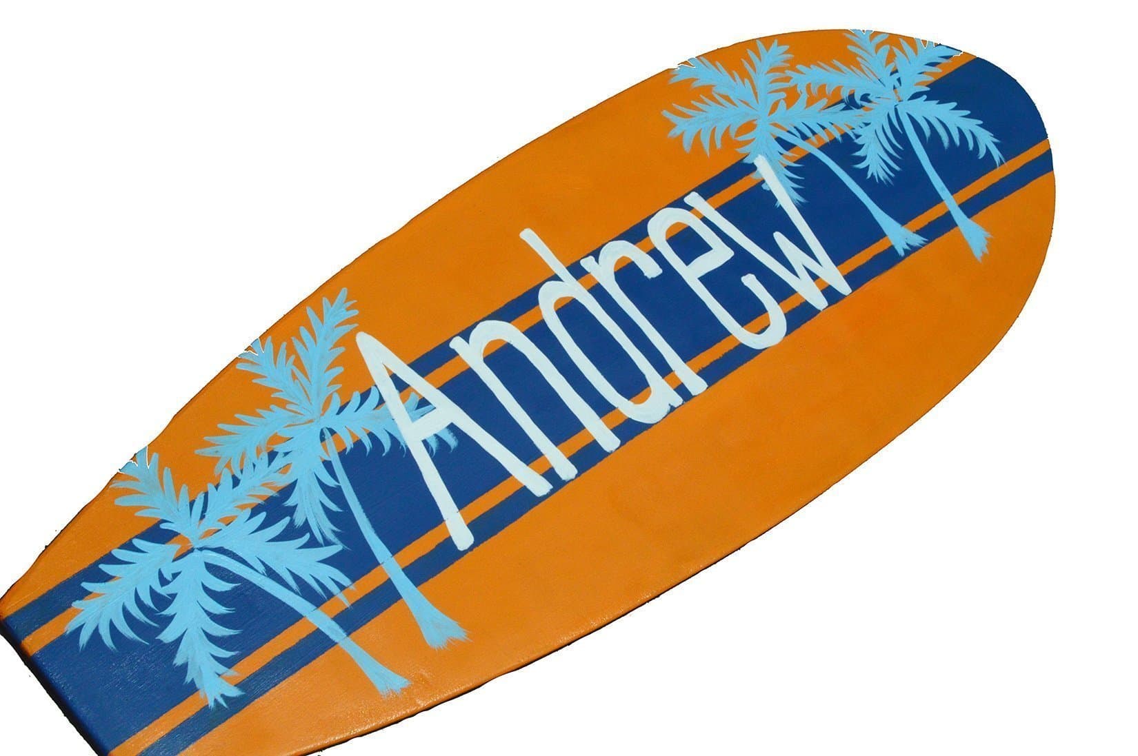 Custom Beach Signs - Personalized 36 inch Surfboard Wall Art - Luau Party Decor