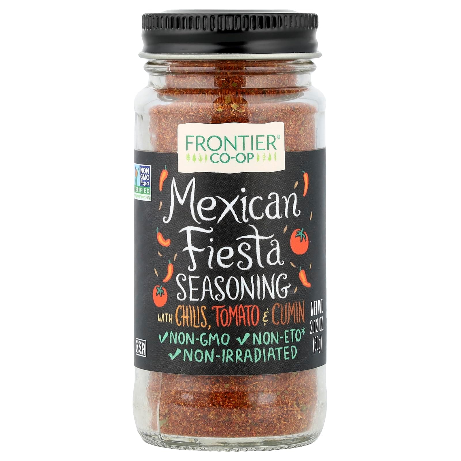 Frontier Herb International Seasoning - Mexican Fiesta - 2.12 oz