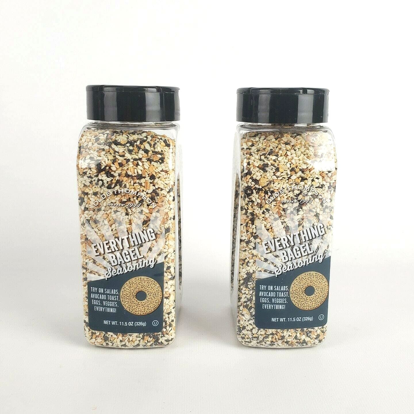 Two-Pack Olde Thompson Everything Bagel Seasoning! Try On Salads, Avocado Toast, Eggs, Veggies, Everything!