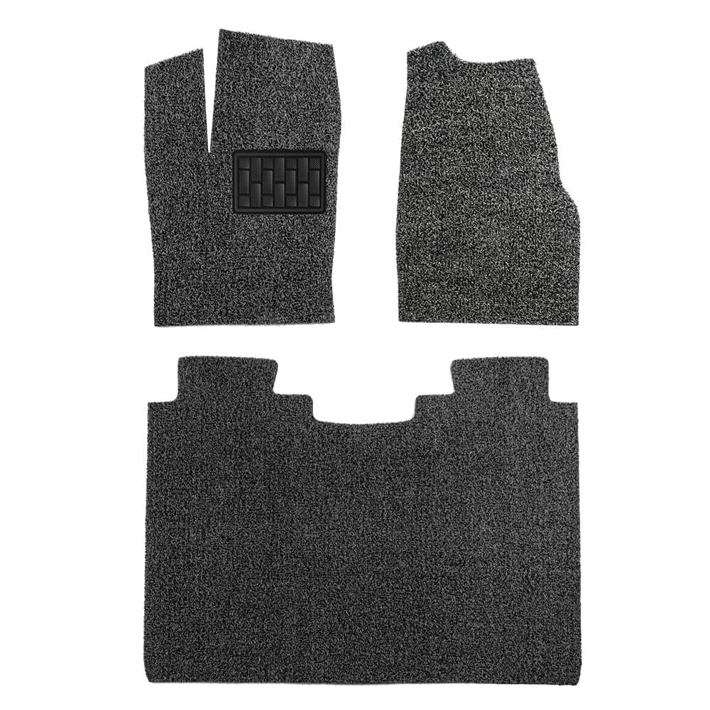 MARKSIGN Deluxe Soil-Absorbent & Waterproof 3-pc Set F150 Floor Mats for Ford F150 Supercrew Cab, 2015-2018