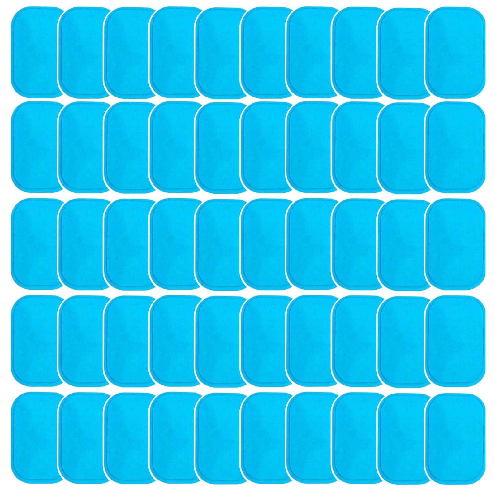 NaCare ABS Gel Pads, 30PCS Muscle Stimulator Pads Replacement for Ultimate Muscle EMS Toner Abdominal Belt Belly Thigh Flab Arm Leg Waist Workout Trainer Machine