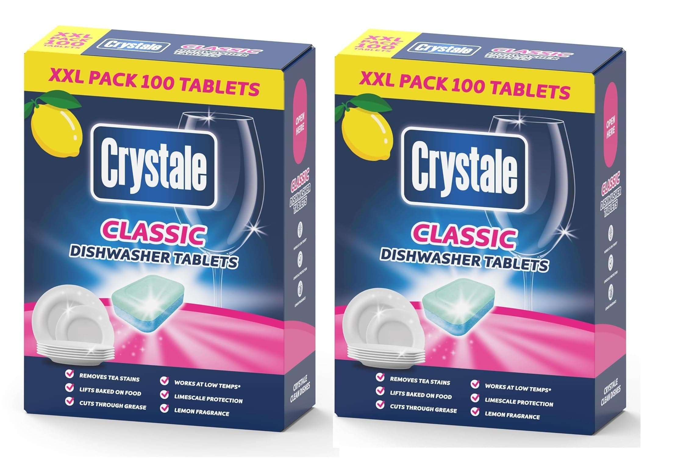 Dishwasher Tablets 100's pack of 2