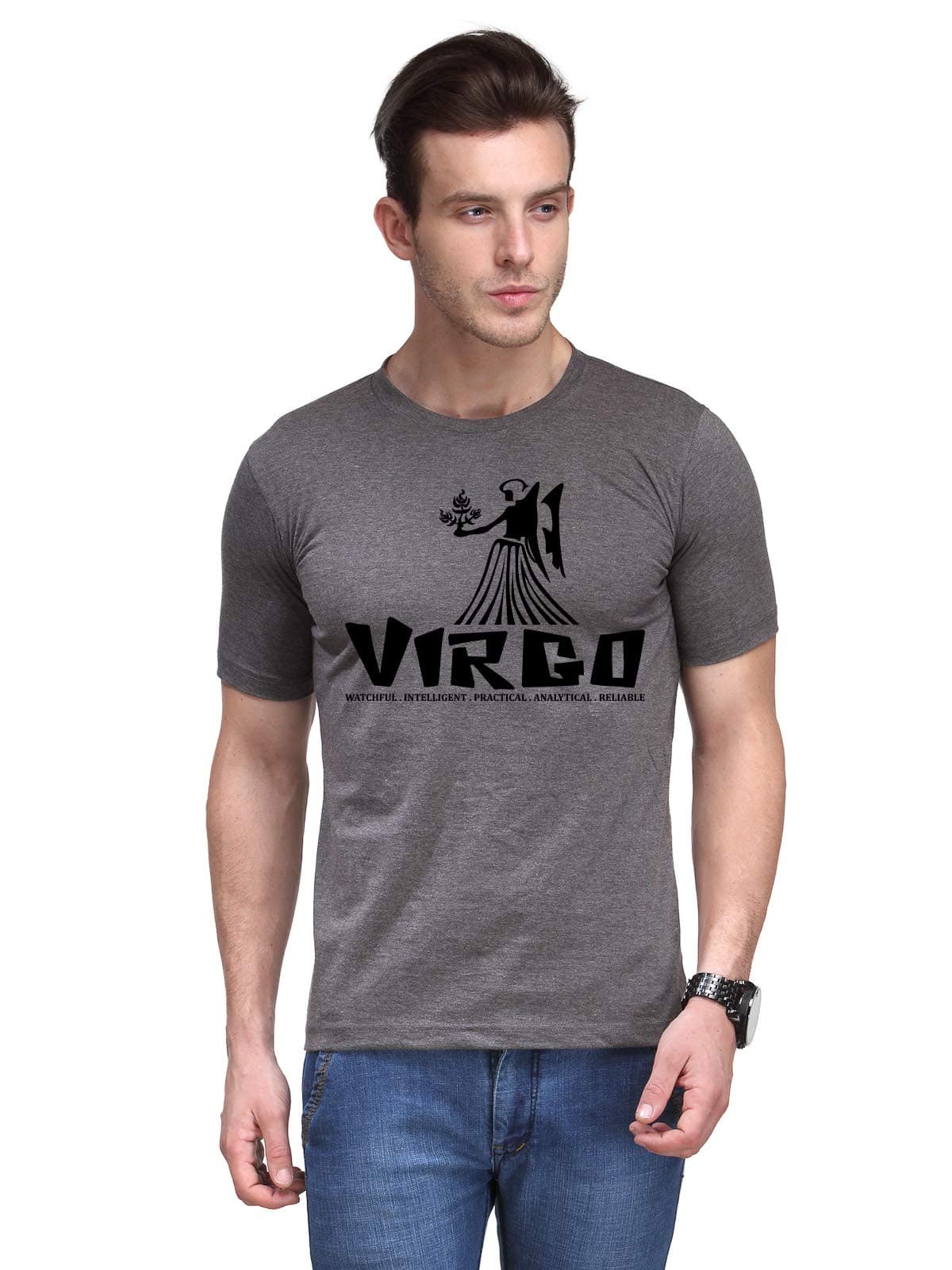 Scott Men's Cotton Printed Zodiac T-Shirt