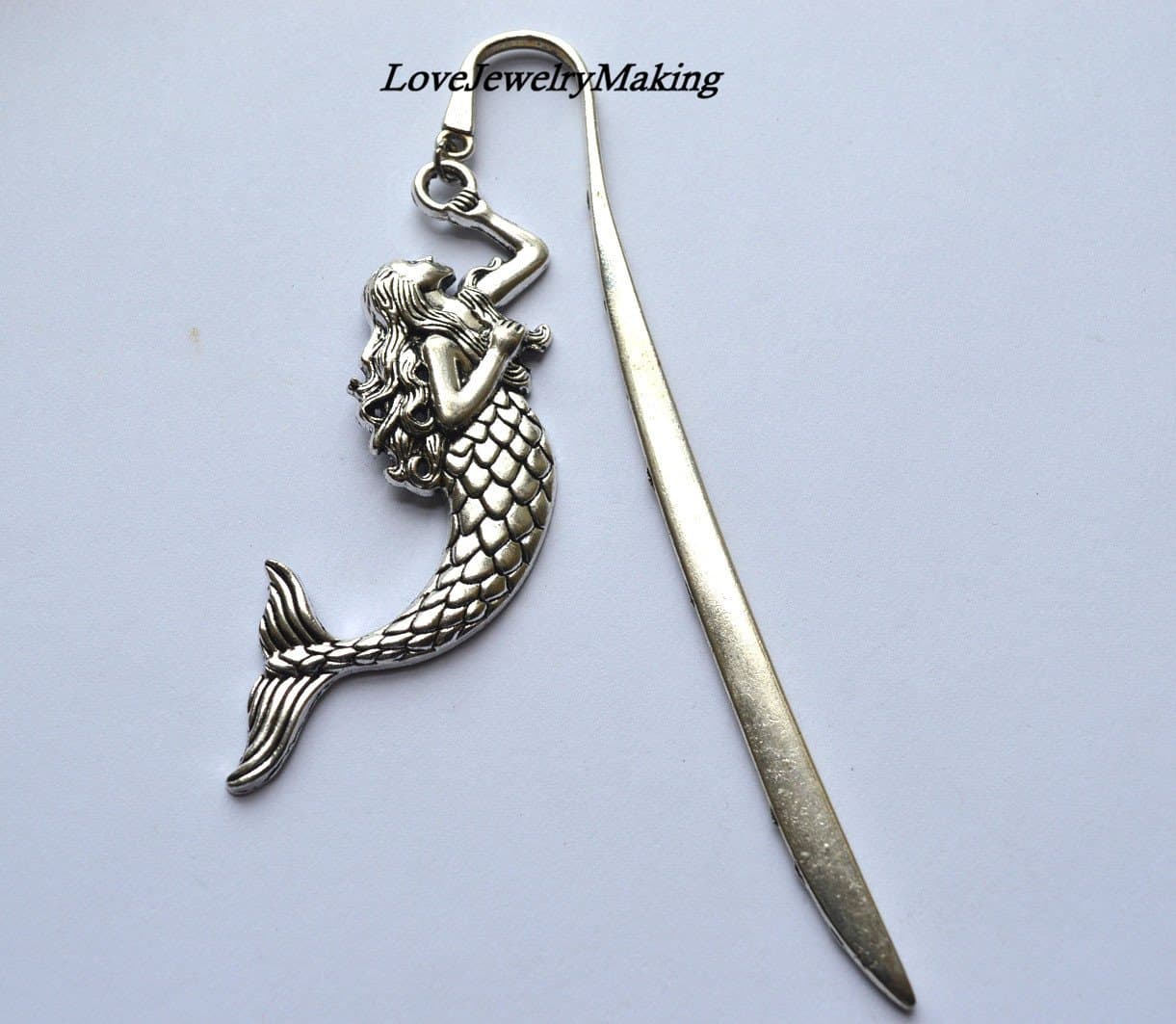 Mermaid Bookmark, Mermaid Book Mark, Mermaid Bookmarks, Mermaid Book Marks, Decorative Bookmark, Metal Bookmark, Teacher appreciateion Gift