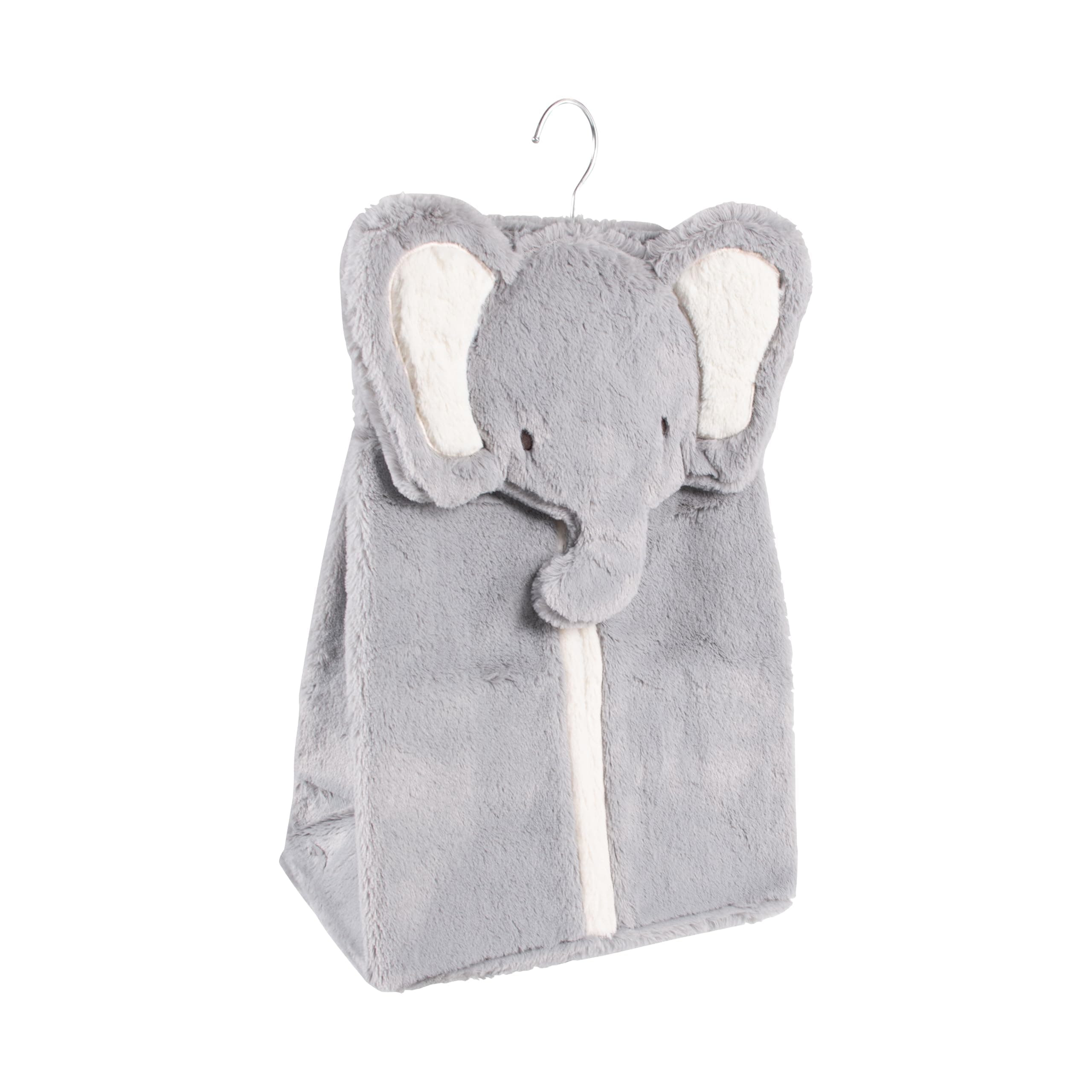 Levtex Home Baby Grey Elephant Diaper Stacker
