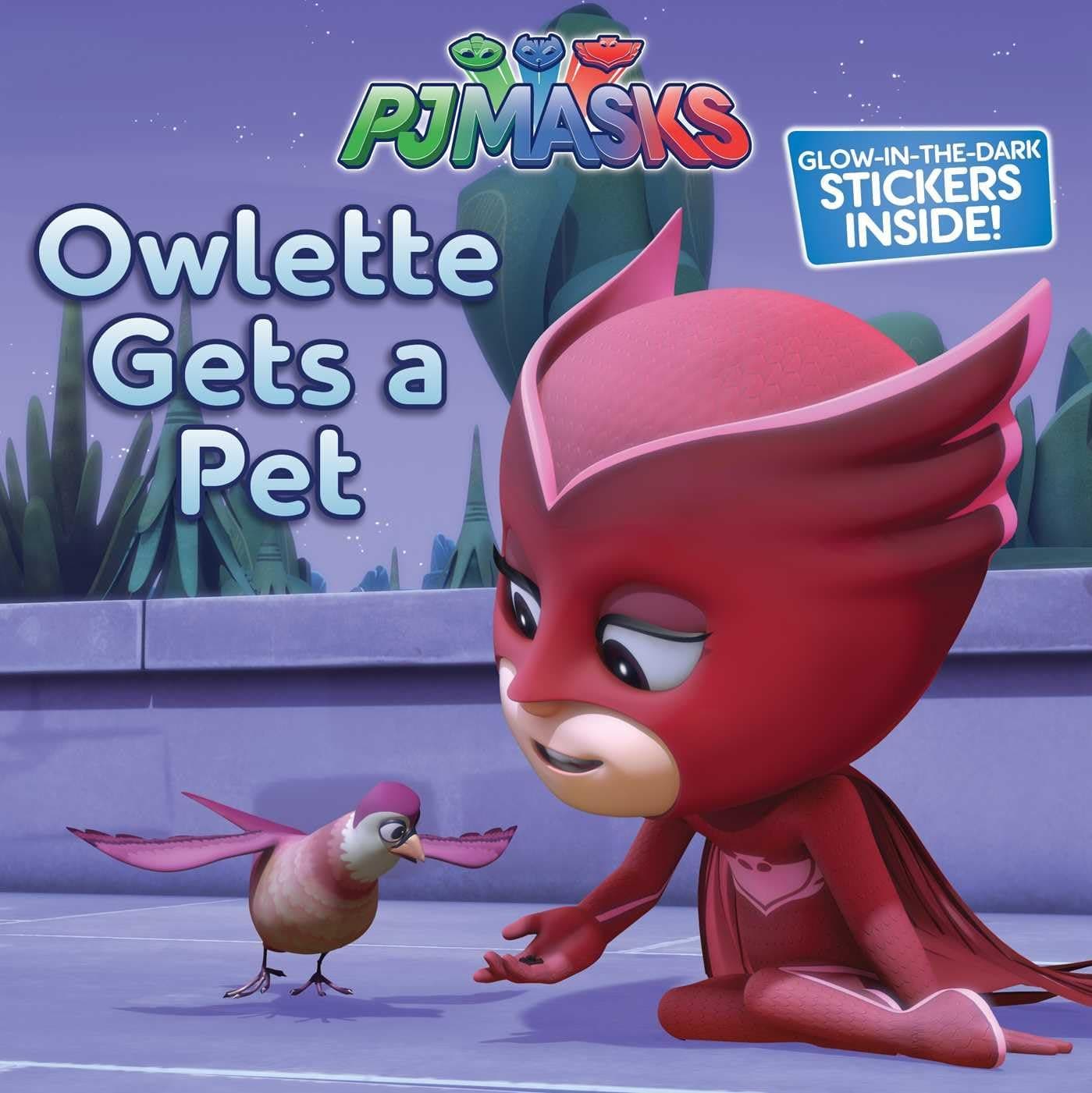 Owlette Gets a Pet (PJ Masks) Paperback – Sticker Book, December 12, 2017