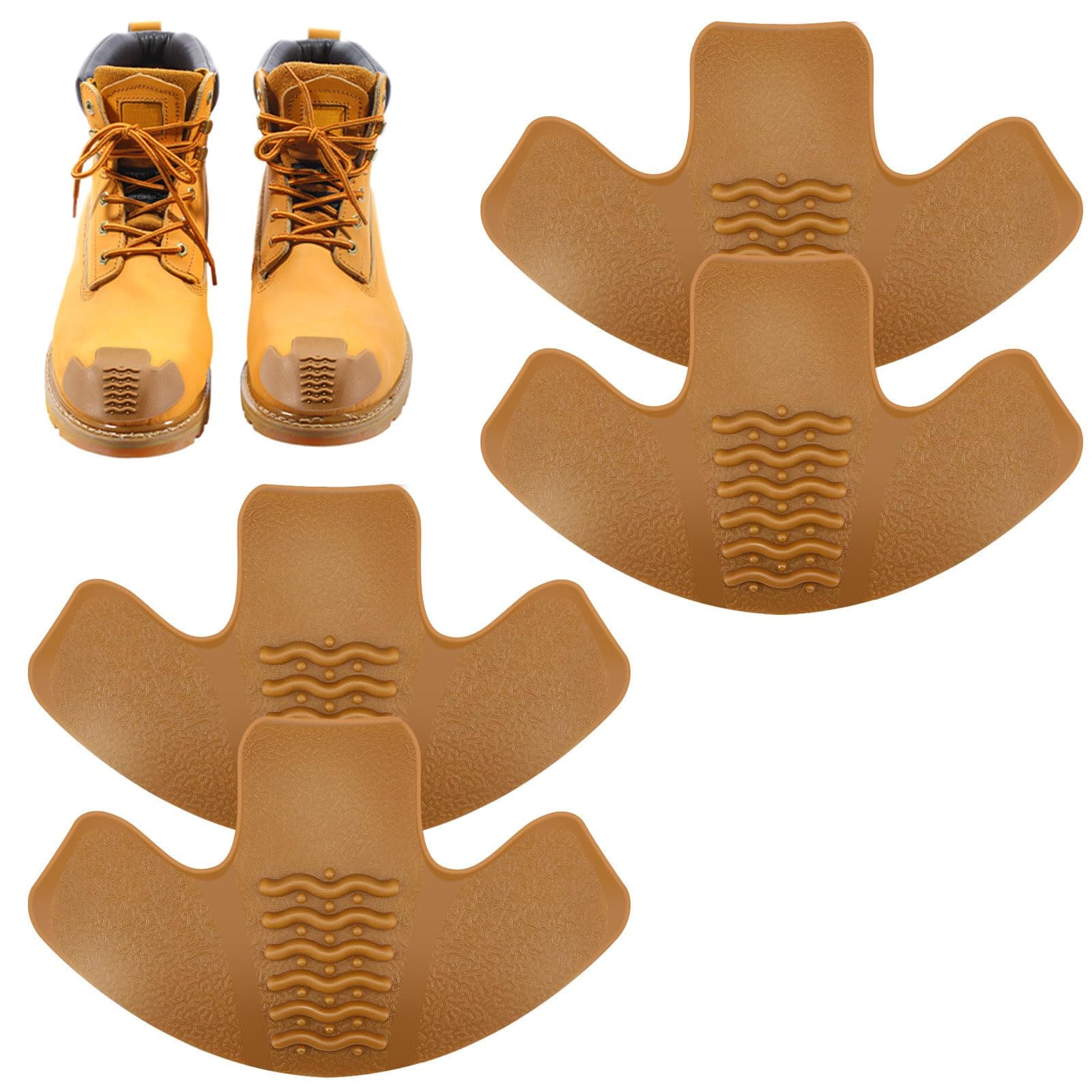 Boot Toe Protectors Work Boot Guards Shoe Toe Cap Work Shoe Cover for Spring Hiking Climbing Guards