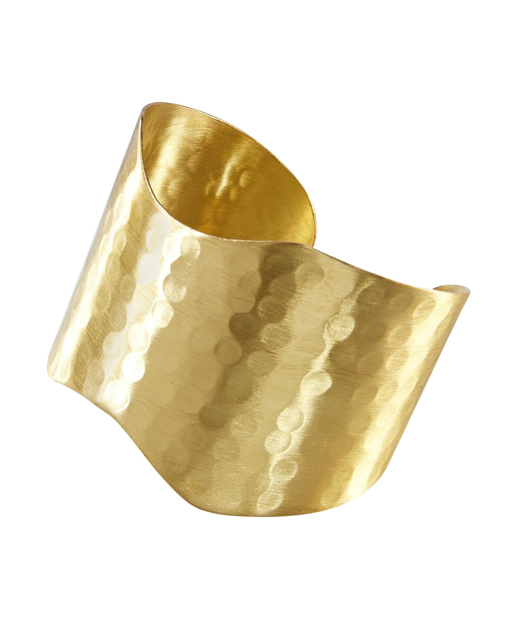 Charlie Paige Cuff Bracelet for Women | Janine Open Cuff Bracelet Bangle | Gold/Silver Cuff Bracelet
