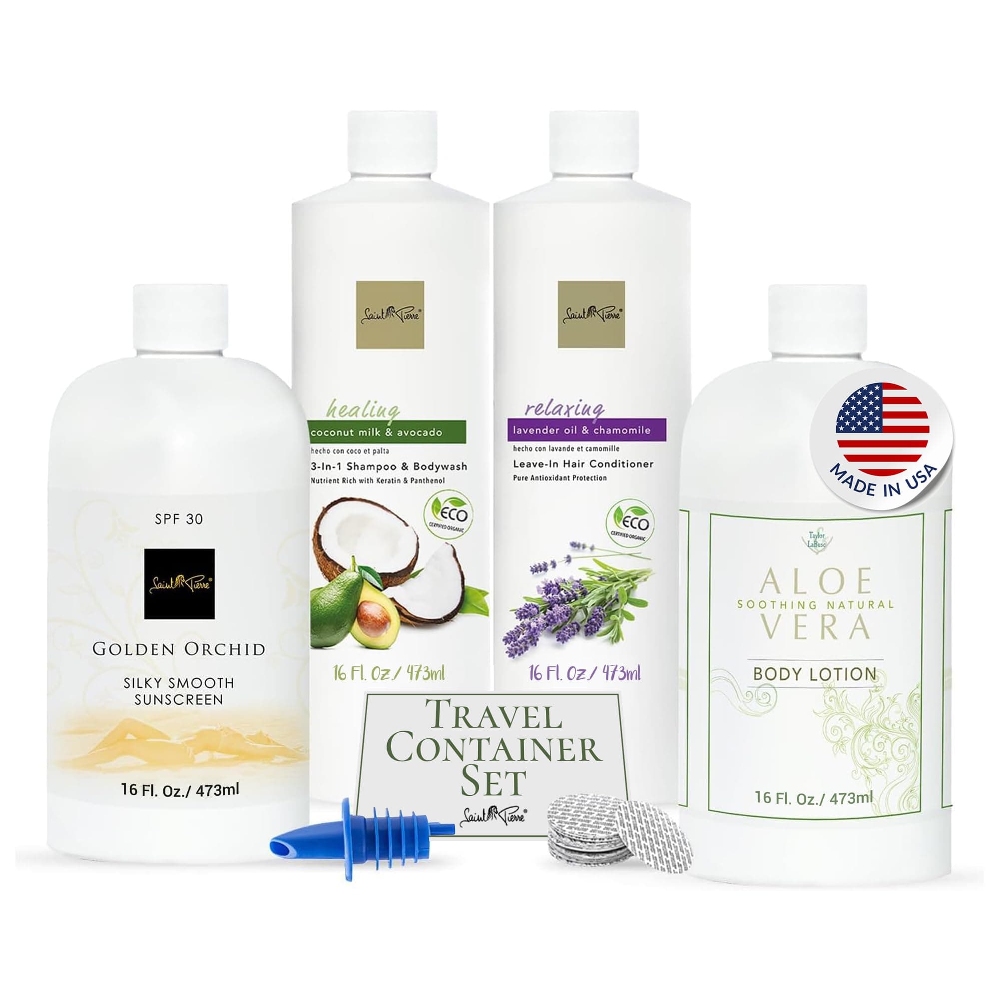 Cruise Ship Essentials Cruise Alcohol Smuggling Kit the Best Fake Empty Shampoo & Conditioner Bottles- containers for Rum Runners–4x17.3 oz Hidden Flasks for Liquor to Save So Much