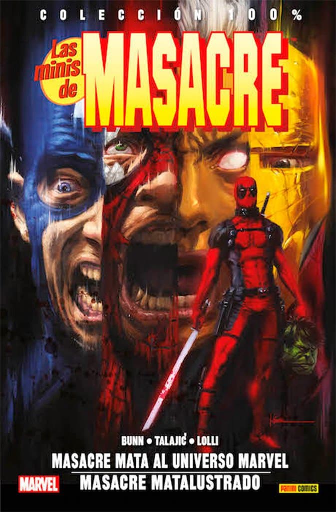 LAS MINIS DE MASACRE 2: MASACRE MATA AL UNIVERSO MARVEL (COLECCIÓN 100% MARVEL) (Spanish Edition)