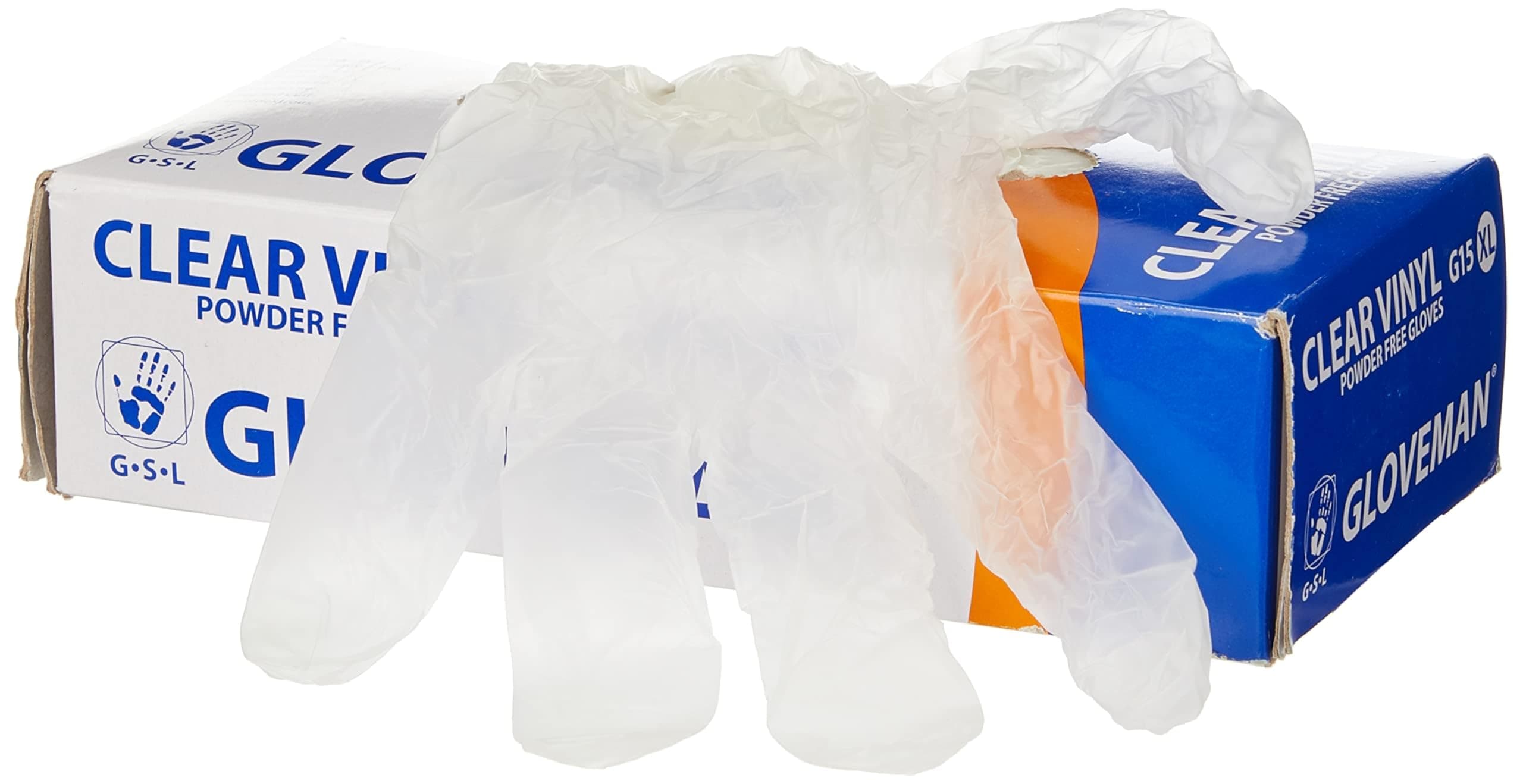 HQ021 - Vinyl Gloves, Powder Free, Medium