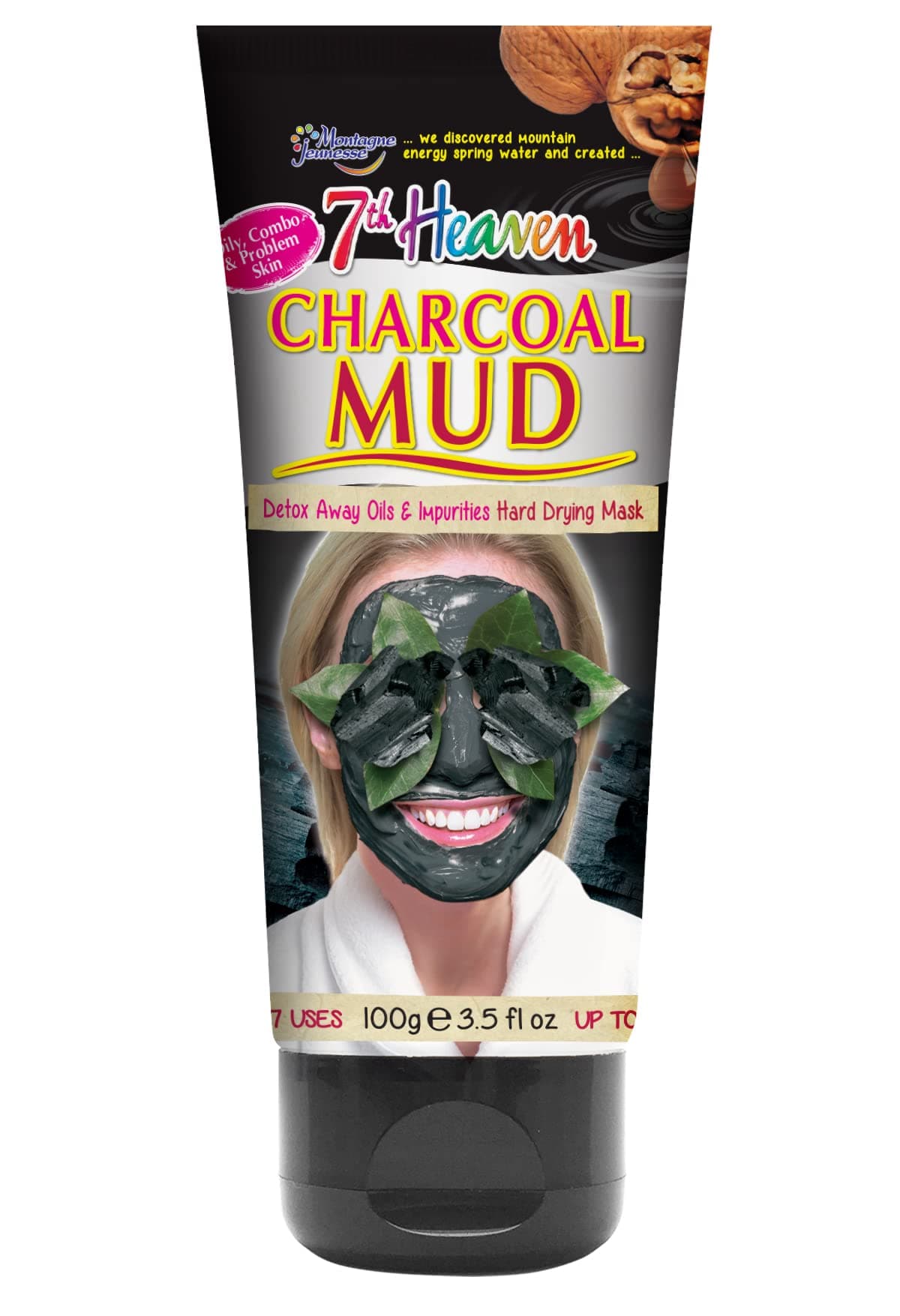 Montagne Jeunesse 7th Heaven Charcoal Mud Face Mask