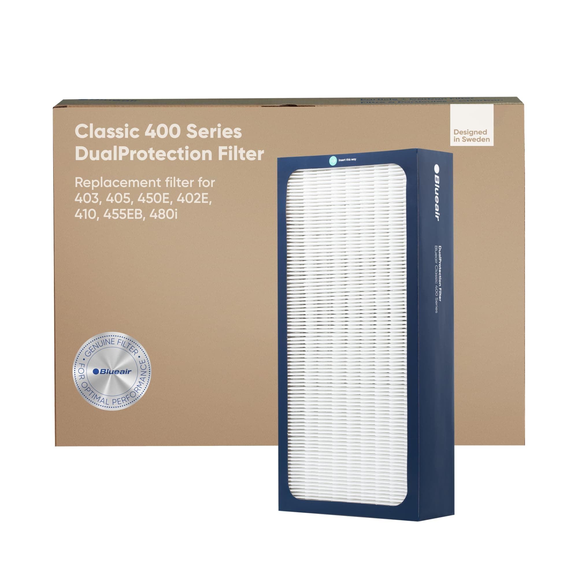 Classic 400 Series Genuine DualProtection Filter; fits Classic 480i, 402, 403, 405, 410, 450E, 455EB