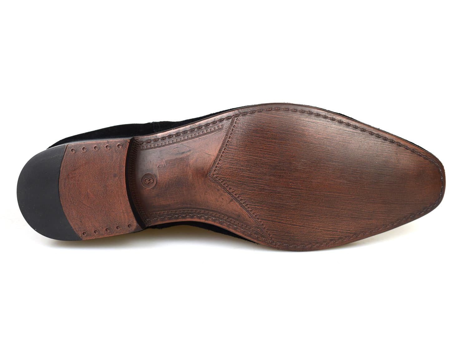 Silver Street Carnaby Black Suede Mens Chelsea Boots