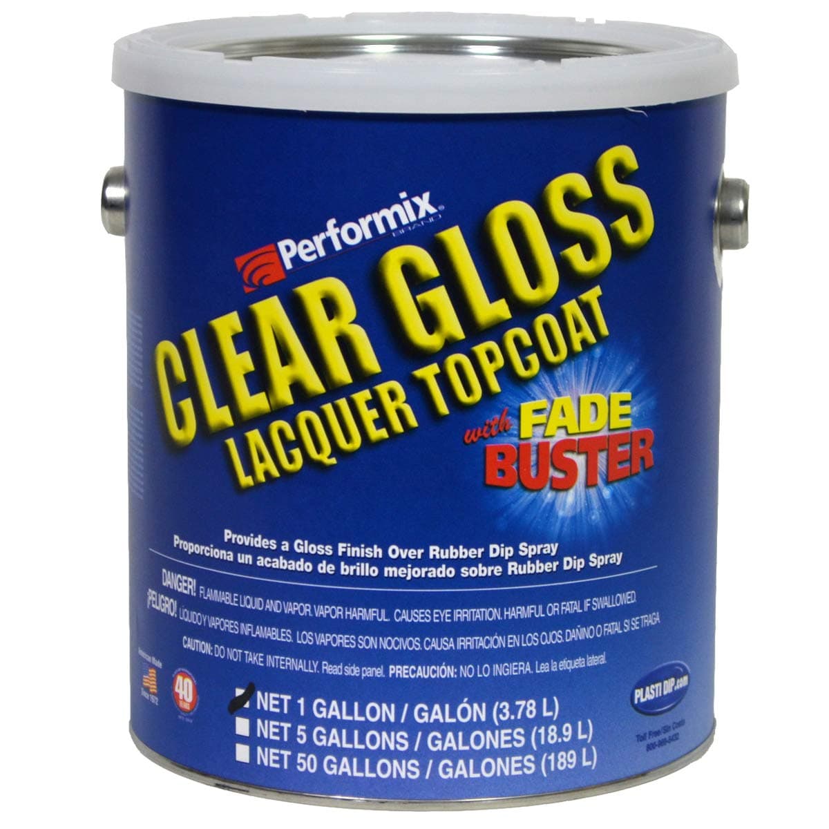 Plasti Dip - Rubber Dip Spray - Gallon - Glossifier