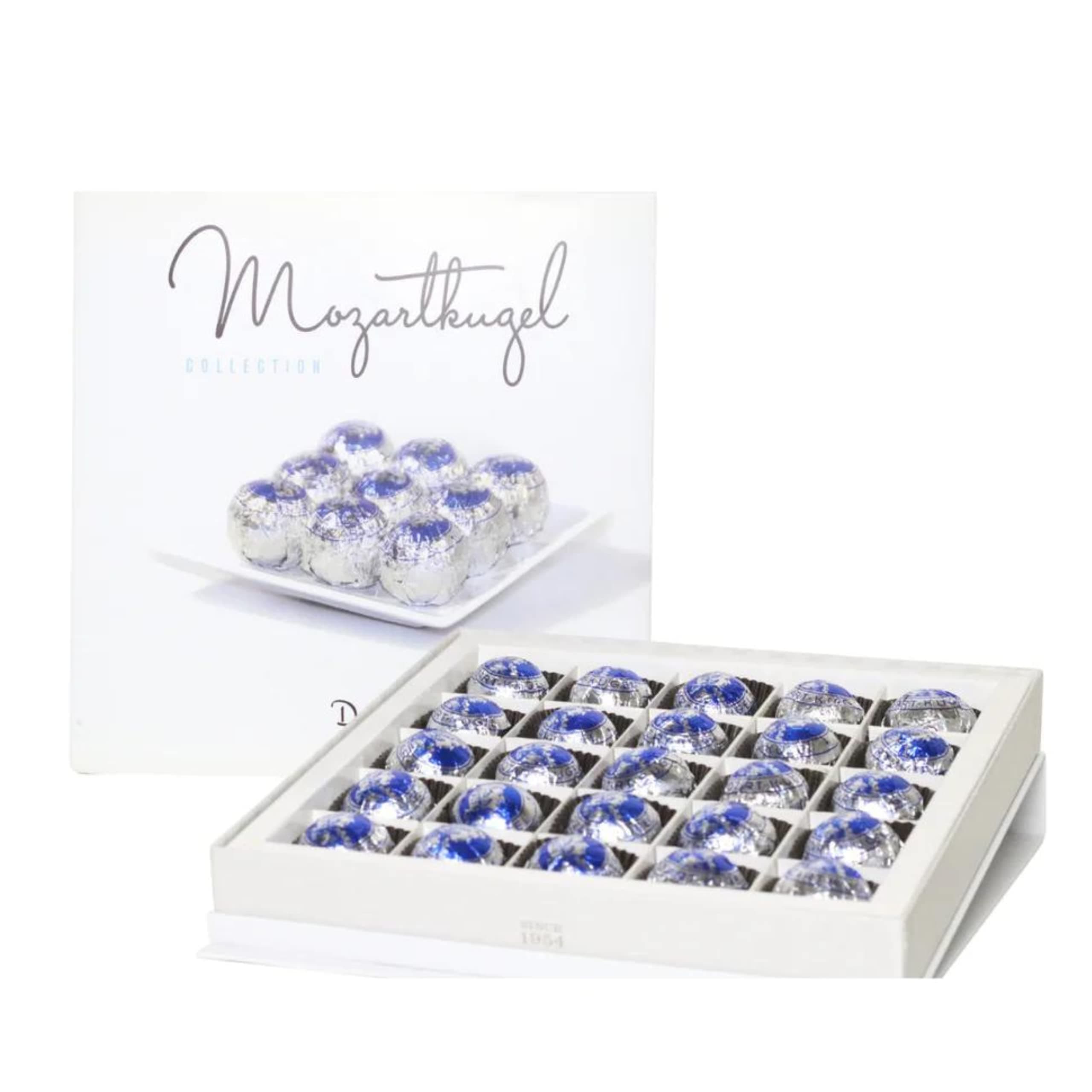 Dallmann Confections Mozartkugel Chocolate Gift Box - Gourmet Chocolates Truffles - Mozartkugel Chocolate Gift Set - Handcrafted With Assorted Delicious Flavours - 25 Pieces
