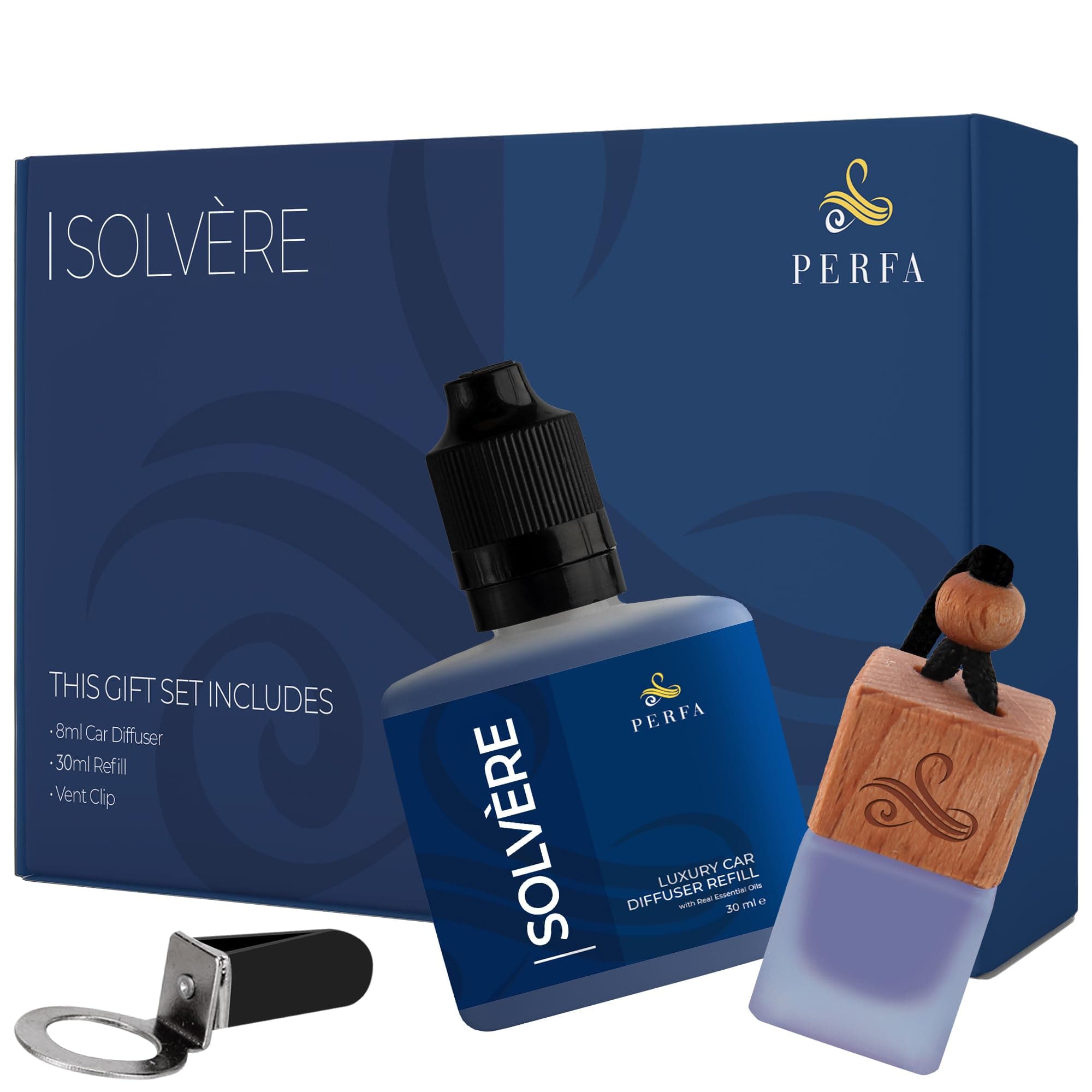 – Savage Gift Set with Refill Bottle | Car Scents Air Freshener Fragrance | Strong Automotive Perfume Air Freshener | Odour Eliminating Car Air Fresheners by Perfa