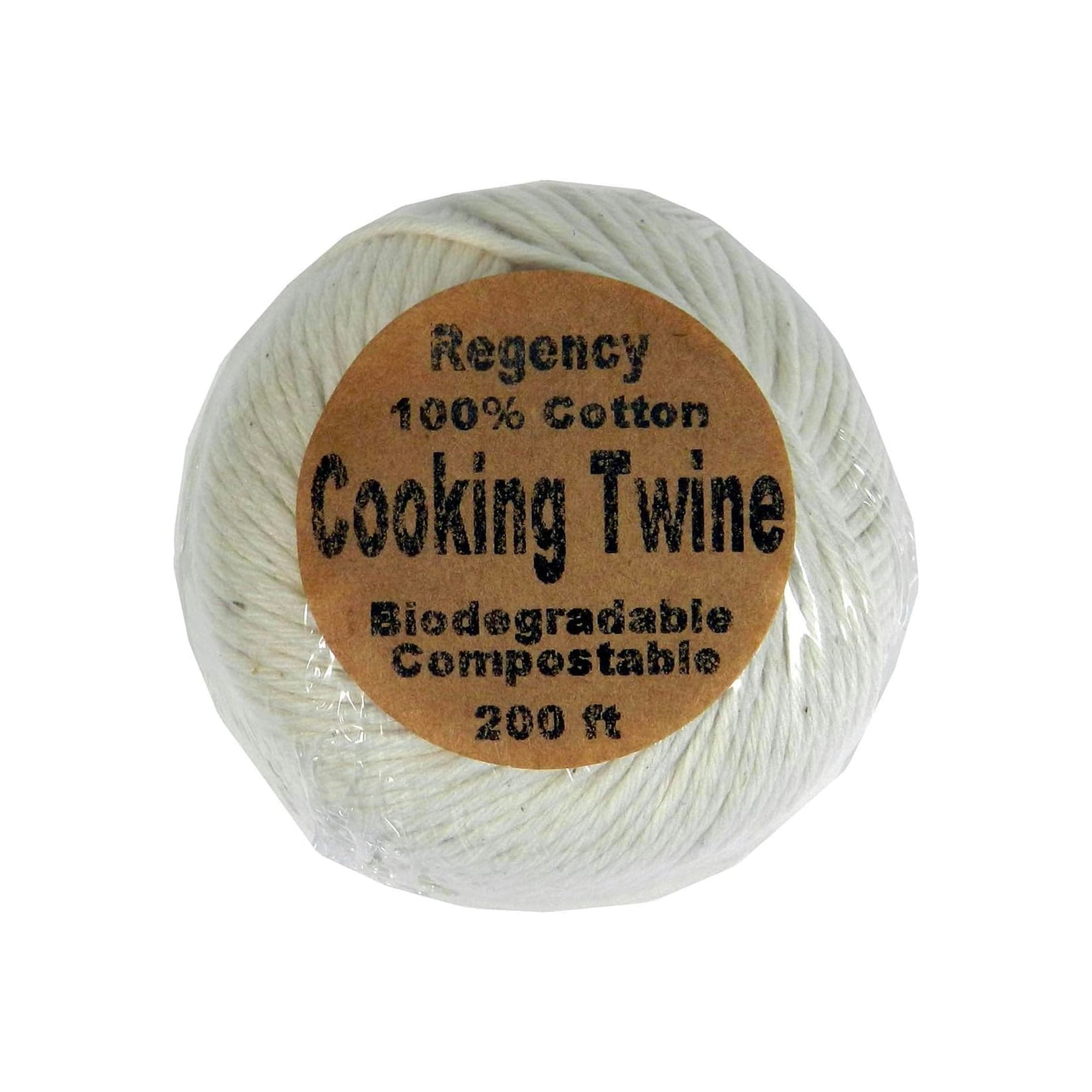 Regency Cooking Butcher's Twine For Meat Prep And Trussing Turkey 100% Cotton, 2