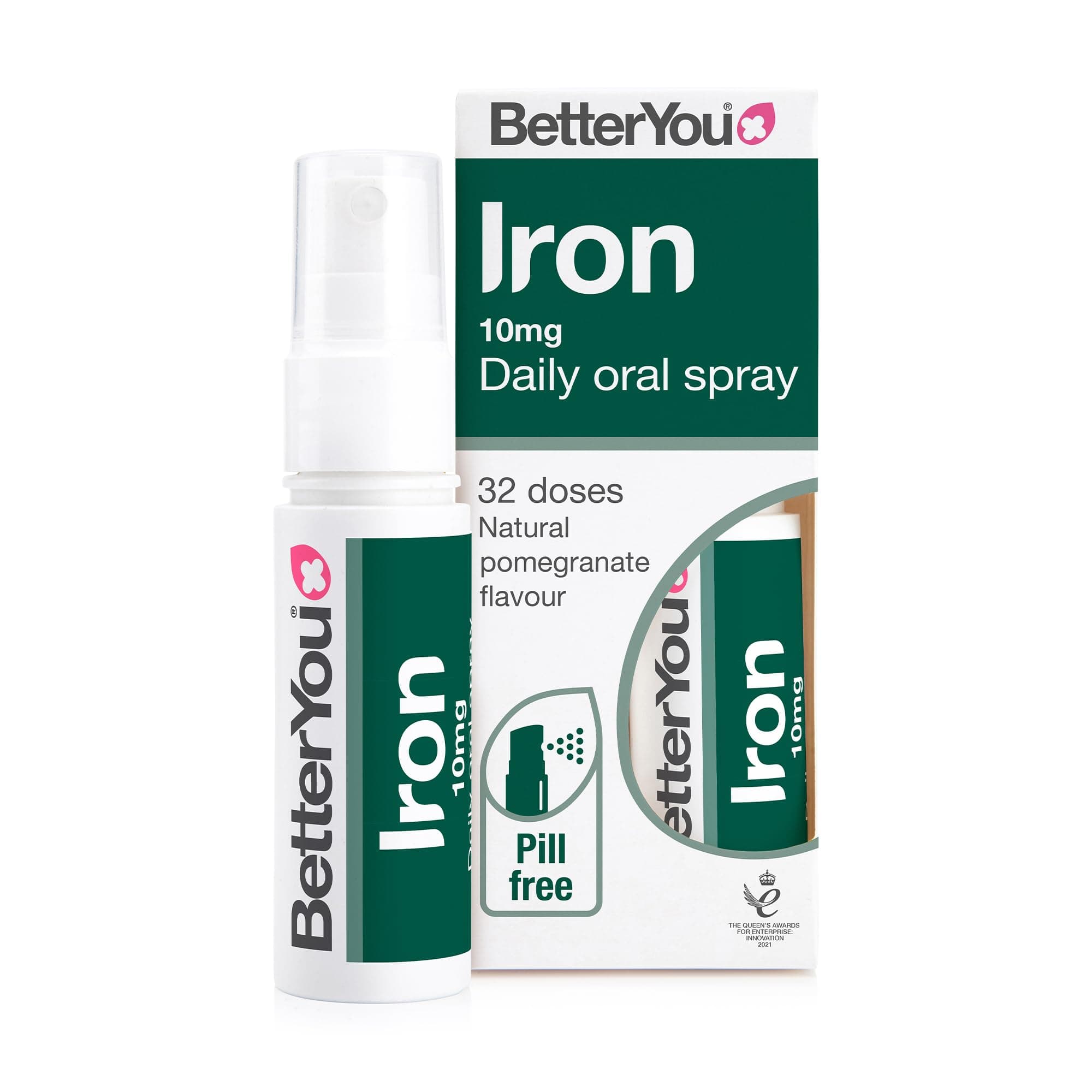 Betteryou Natural Iron 10 Daily Spray 0.8oz