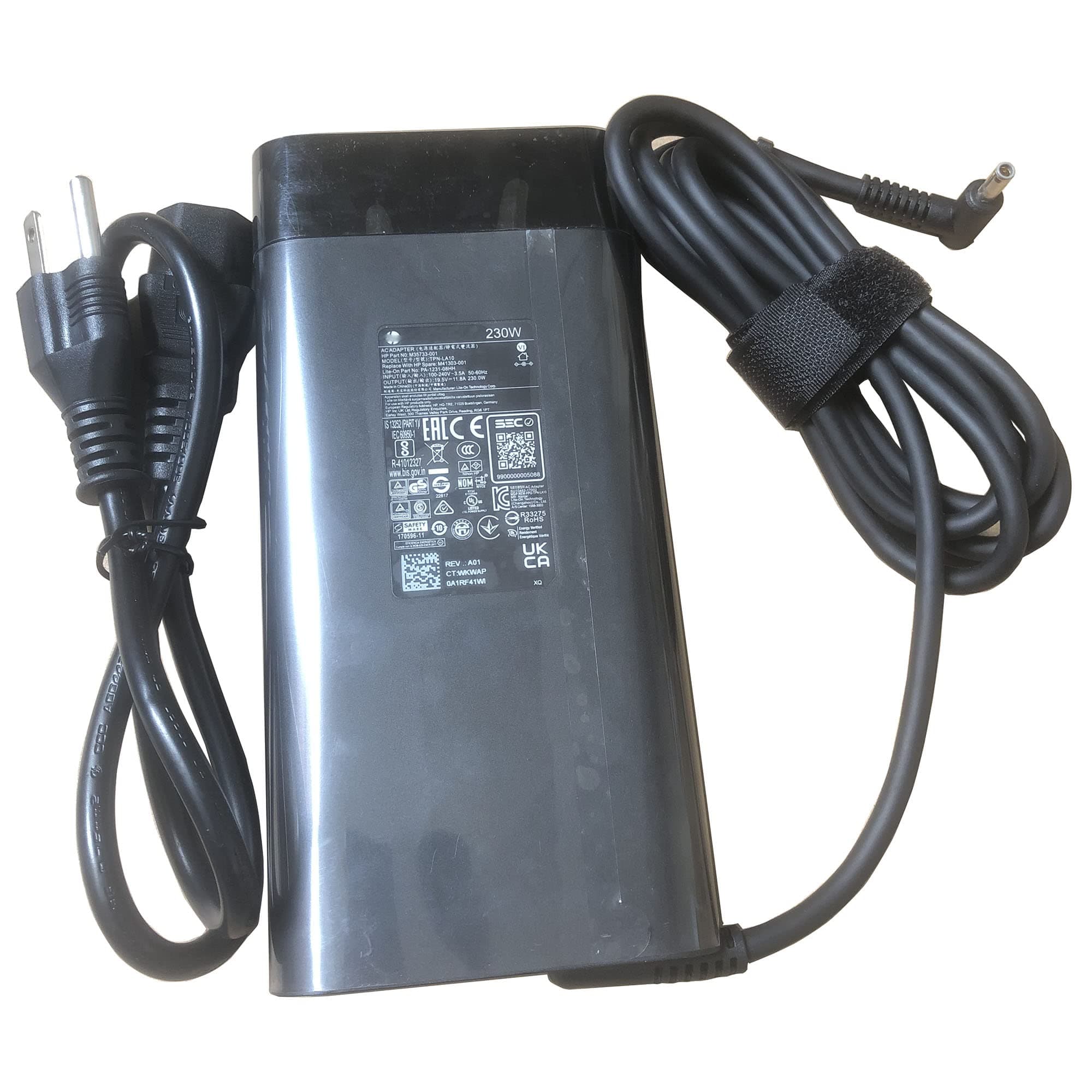 230W Small 4.5mm Tip Charger for HP Omen 15 16 17 Gaming Laptop M41303-001 TPN-LA10 Power Supply Adapter Cord