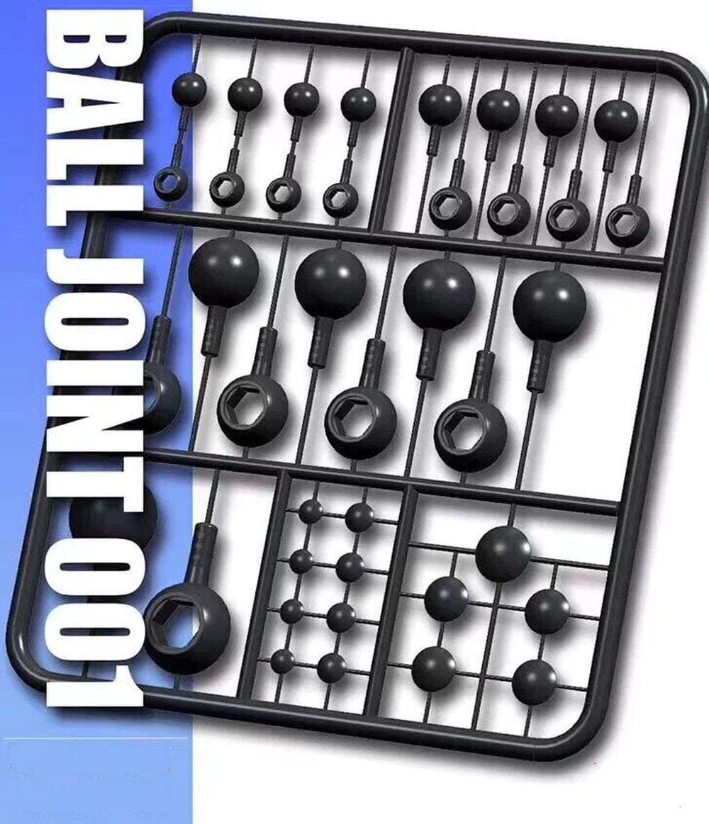 Custom Ball Joint for MG RG HG Gundam Model,Resin Cast Kit, Action Figures 6-7" Ball Joint Parts Detail Movable Action