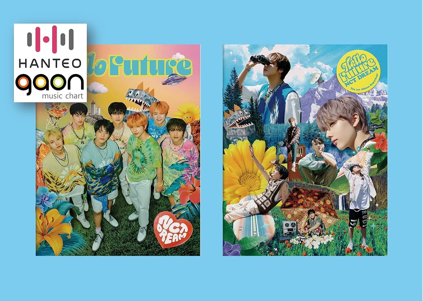 NCT Dream - Hello Future [Photo Book A Ver.] (1st Repackage Album) [Pre Order] with Decorative Stickers, Photocards