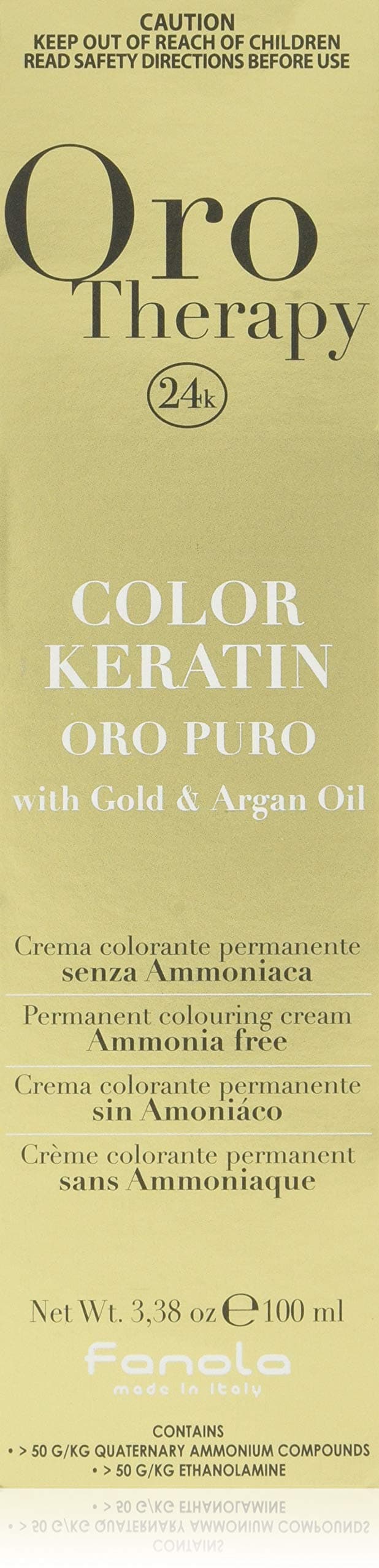 Oro Therapy Color Keratin Puro 6.0 Dark Blonde 100 ml