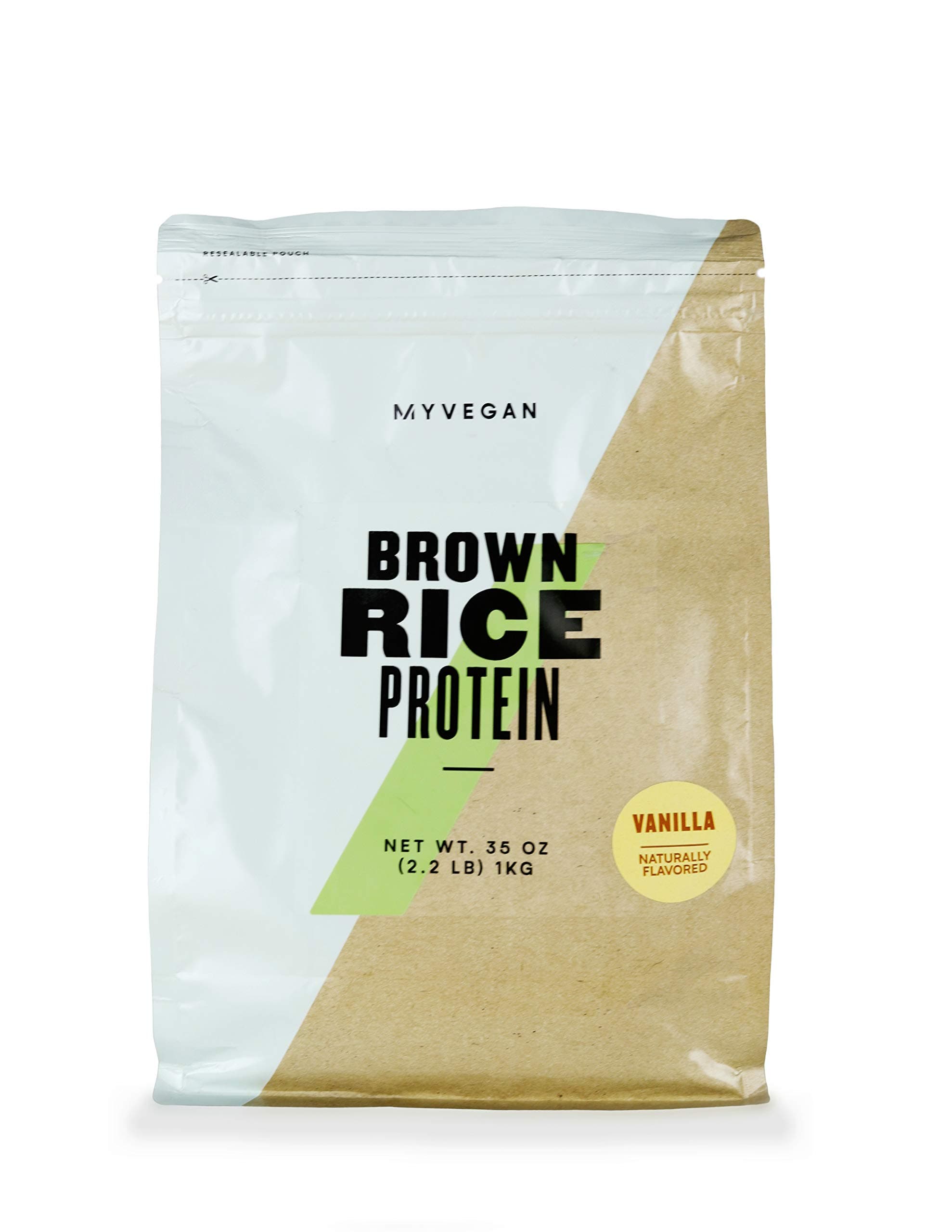 Myprotein® MYVEGAN Brown Rice Protein Powder, Vanilla Stevia, 2.2 Lb (33 Servings)