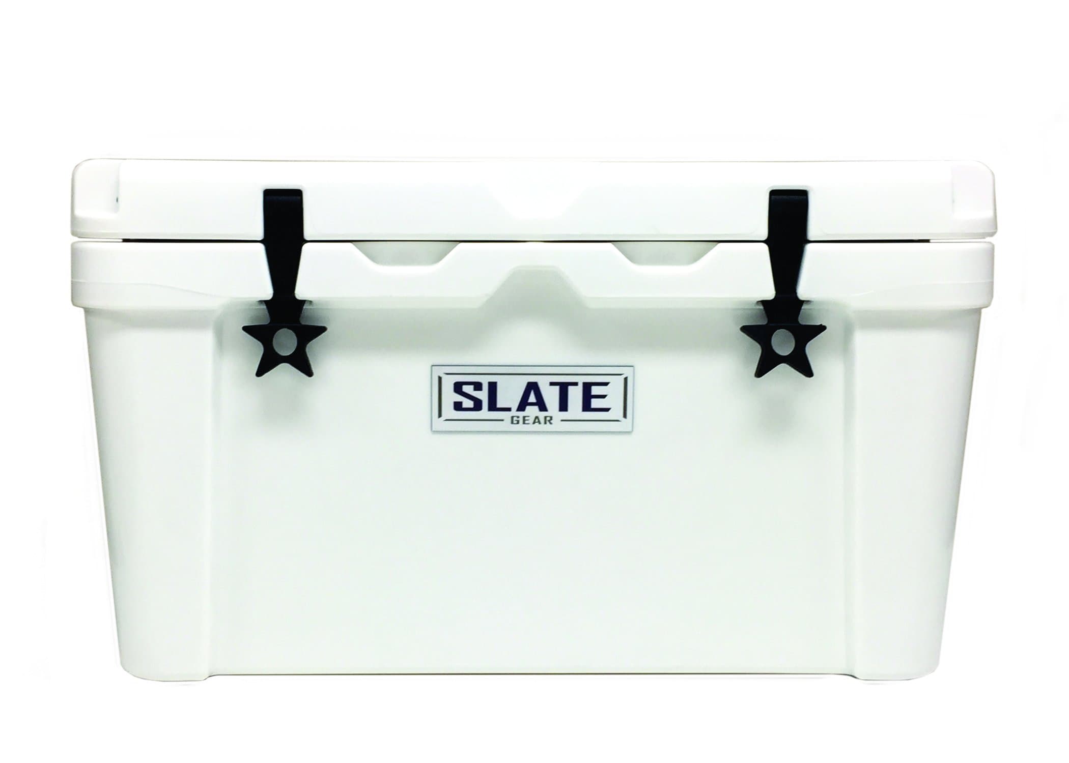 Roto Molded, Heavy Duty. Fishing and Camping Ice Chest. (50 Quart, White)
