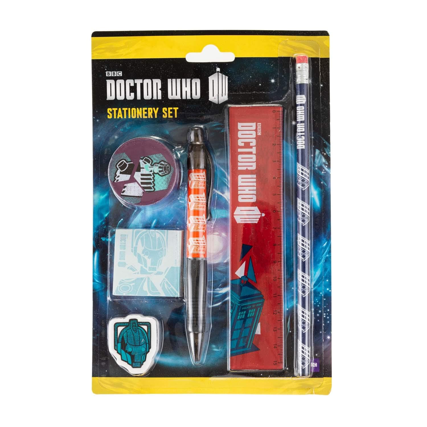 BBC Doctor Who Stationery Set - Turquoise