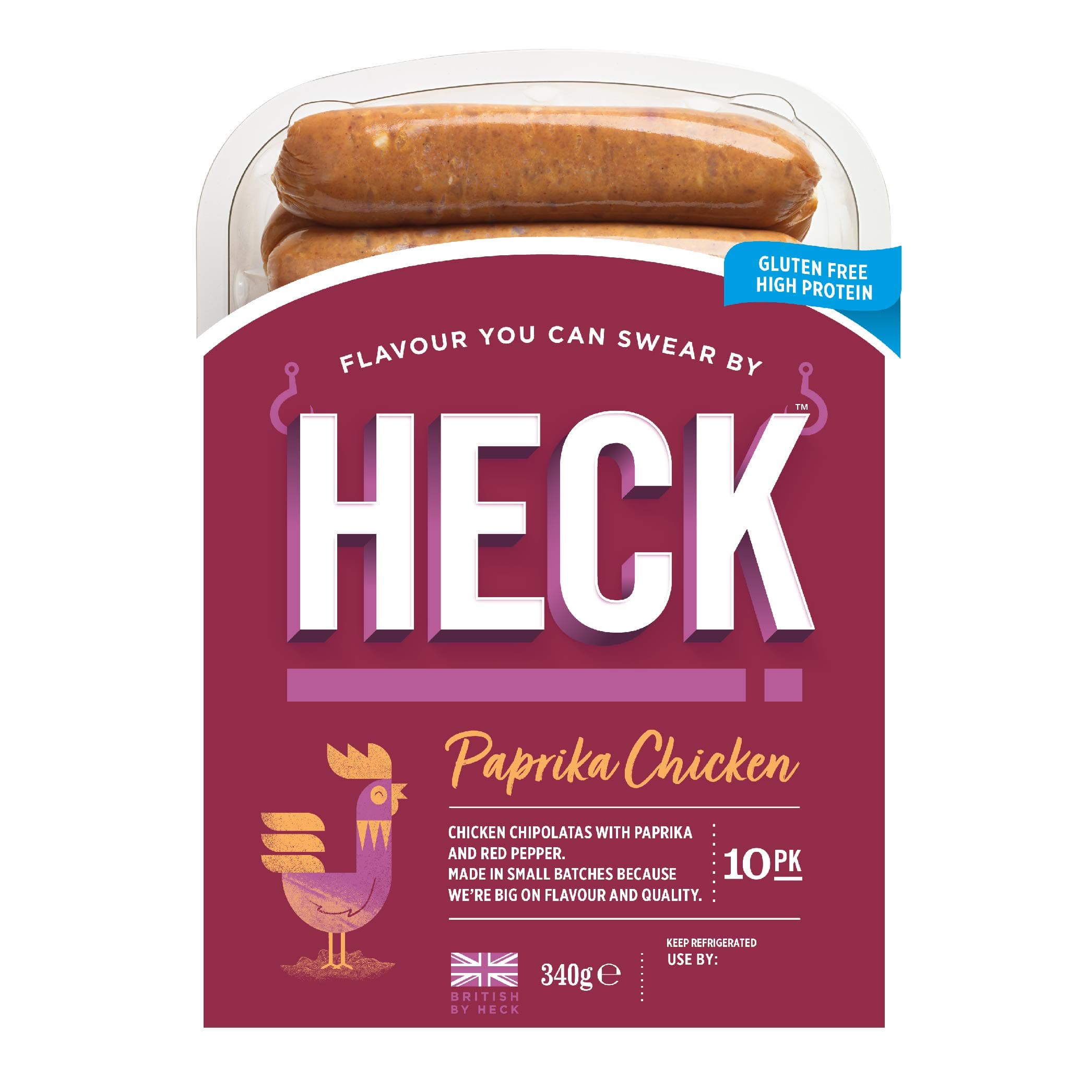 HECK! Smoky Paprika Chicken Chipolatas