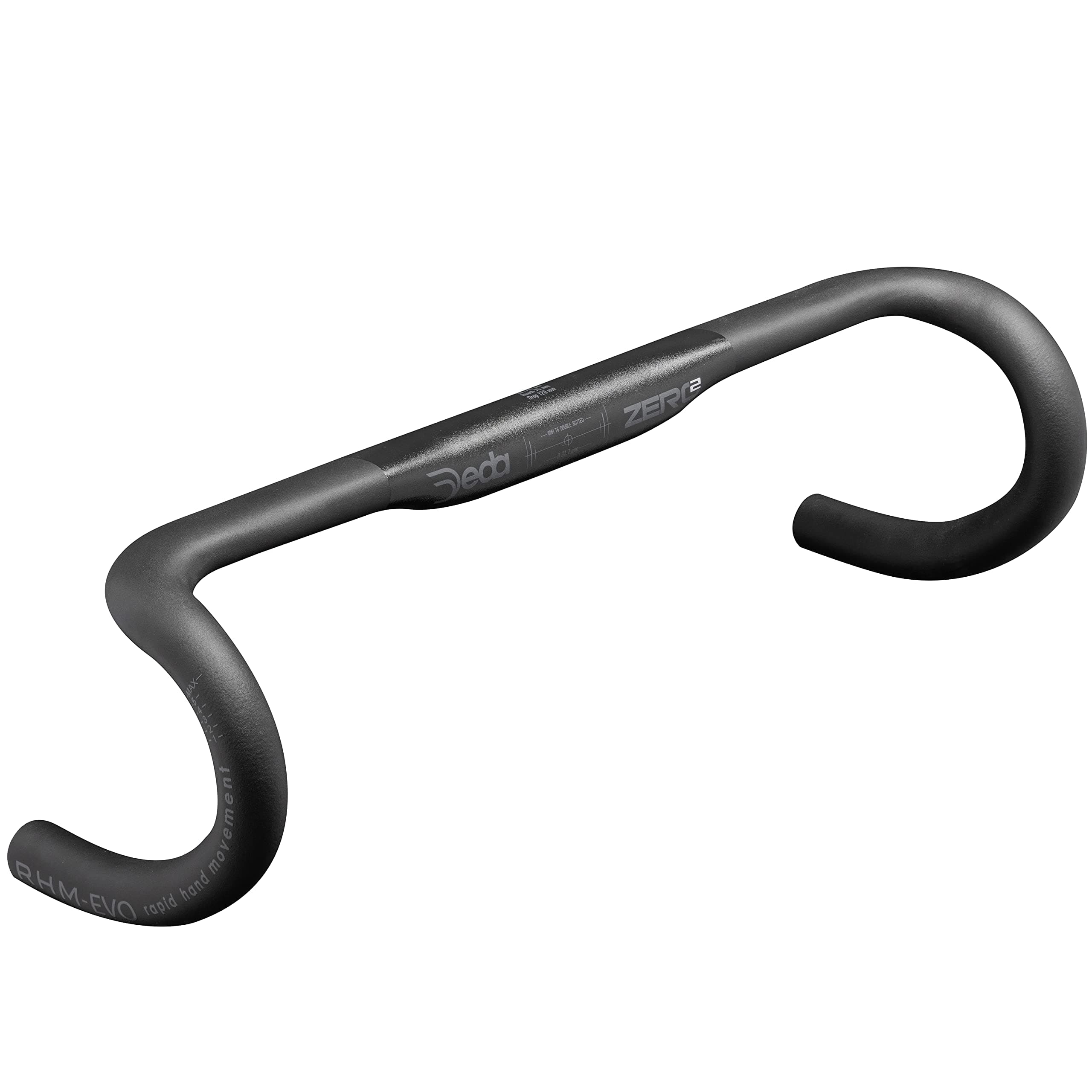 Zero2 DCR RHM-Evo Drop Handlebar, POB (Polish on Black), 40cm