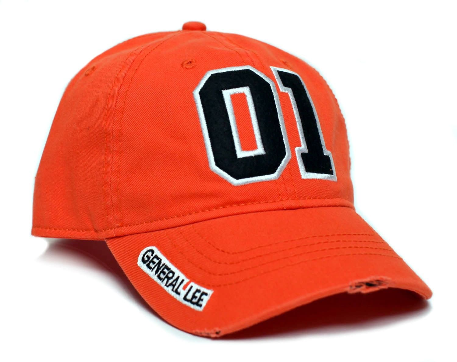 01 Good Ol' Boy Unisex-Adult Applique Embroidered Hat -One-Size Orange