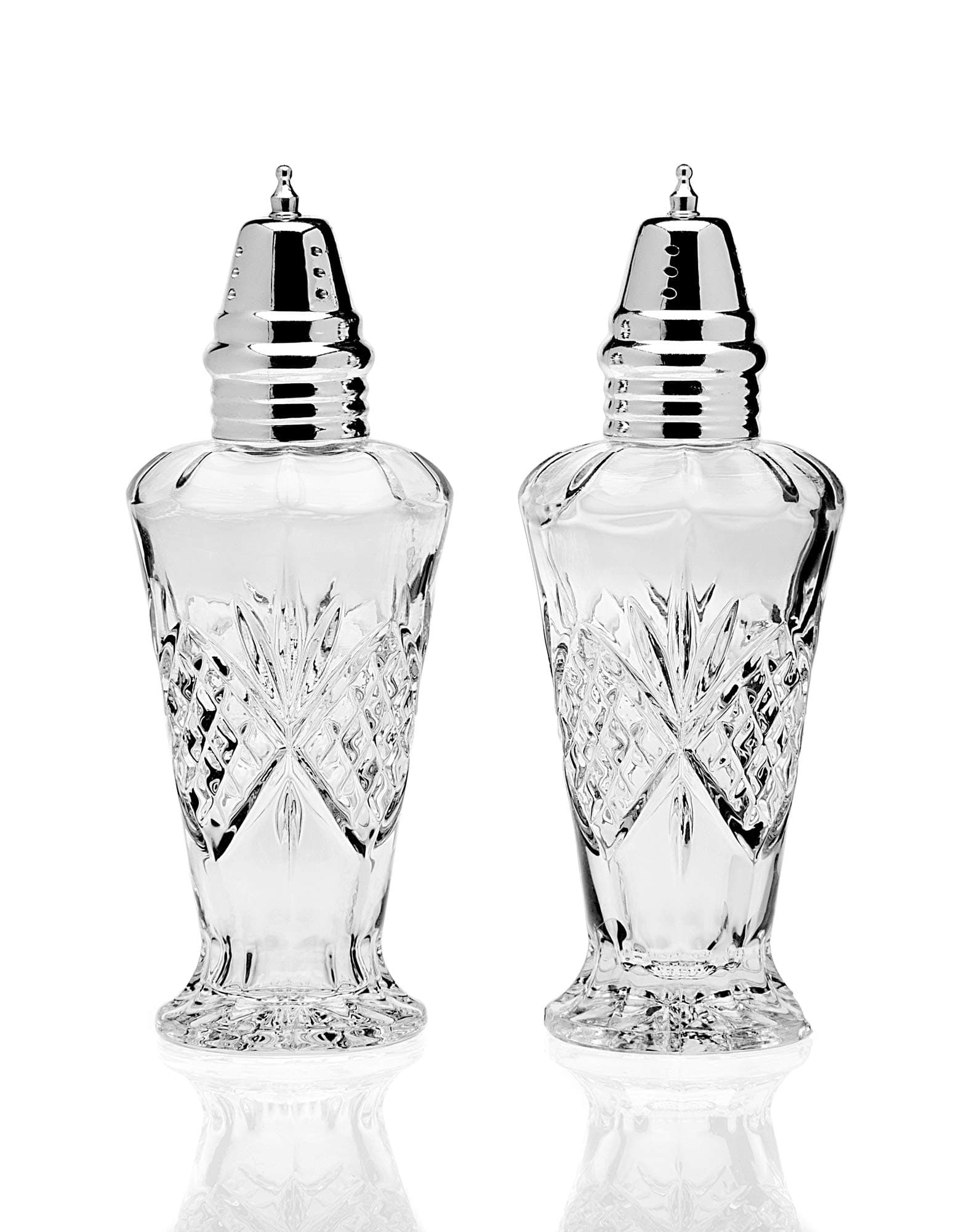 Dublin Salt and Pepper Shaker Set, Clear