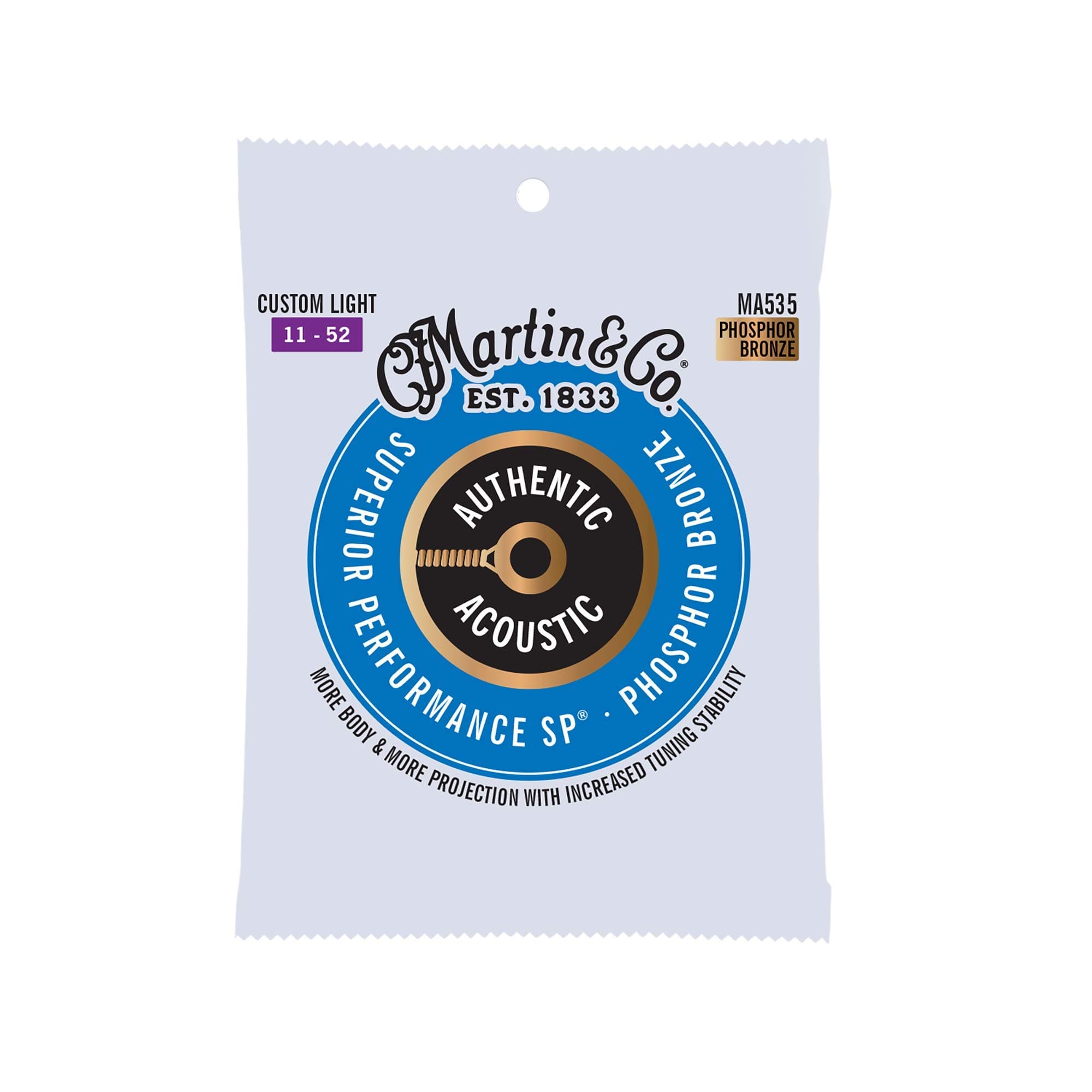 Authentic Acoustic Guitar Strings - Superior Performance