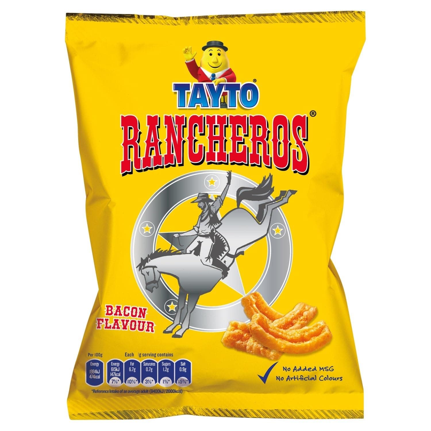 KP Rancheros Bacon Snack (10 x 20grm) - Sold by DSDelta Ltd