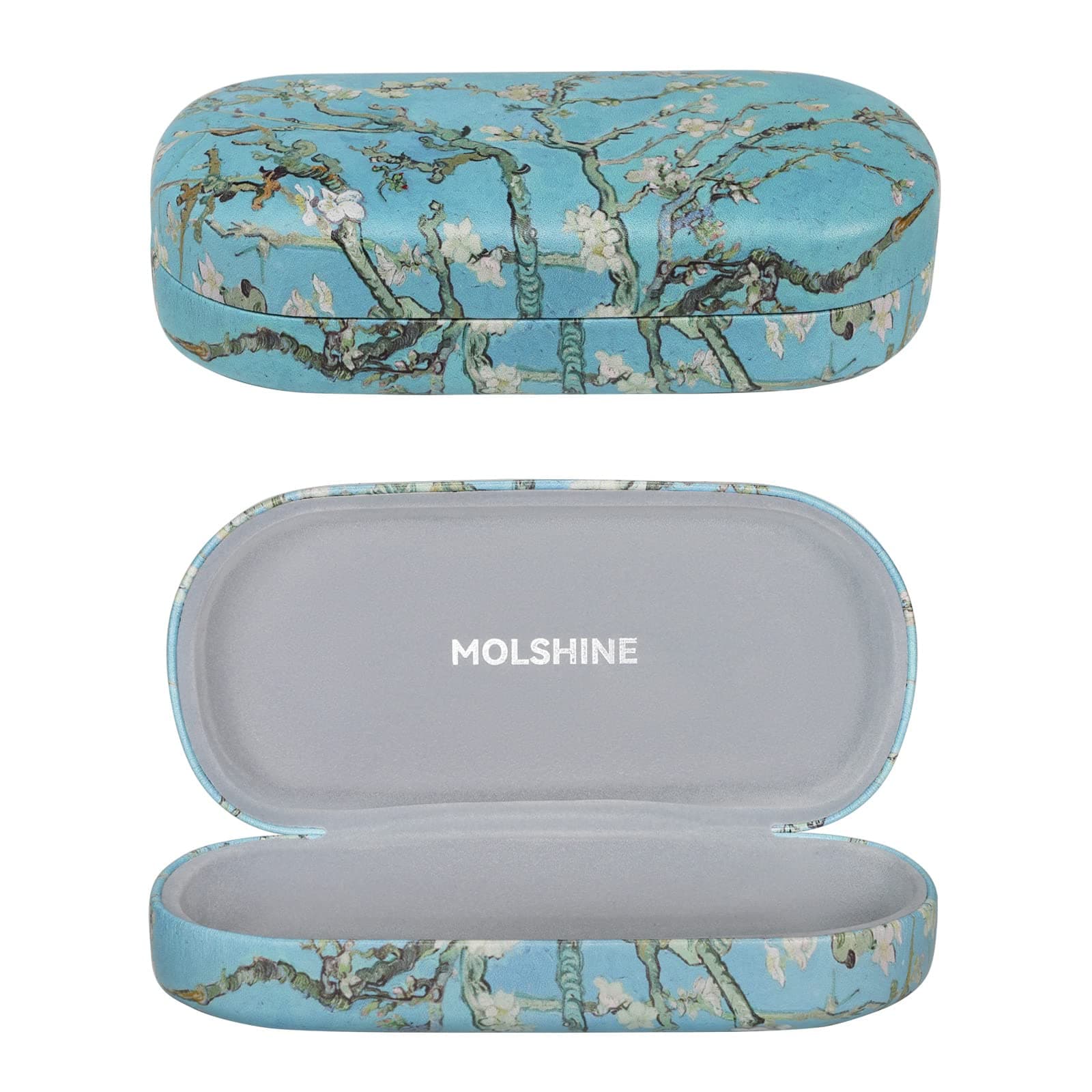 Hard Shell Sunglasses Case,Classic Large Glasses Case for Women Men,Sunglass Eyeglasses
