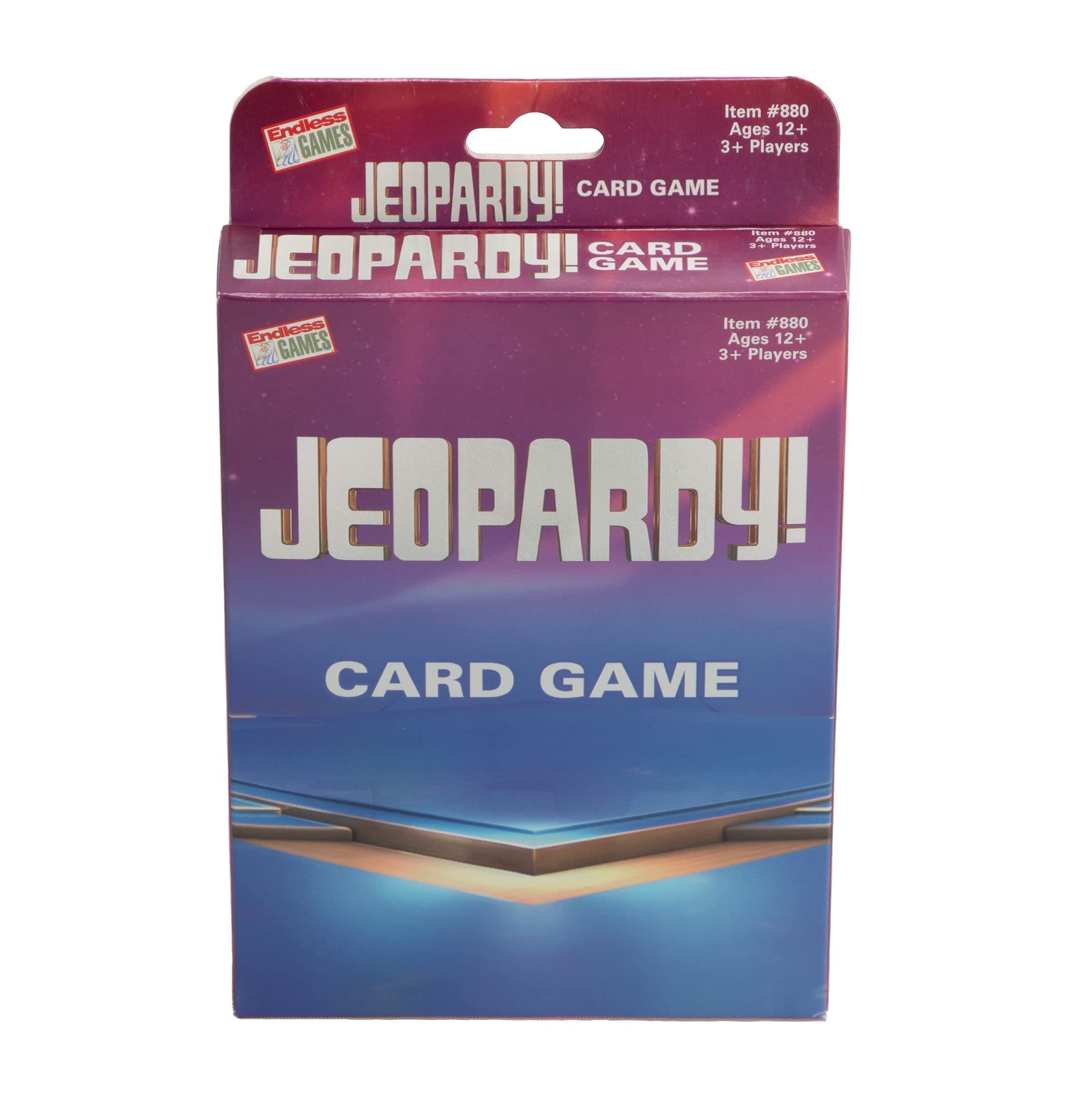 Endless Games Jeopardy Card - Travel Sized Quiz Competition - Fast Paced Party