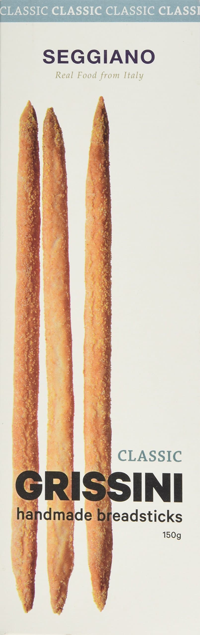 Seggiano Classic Grissini Breadsticks, 150 g, Pack of 1