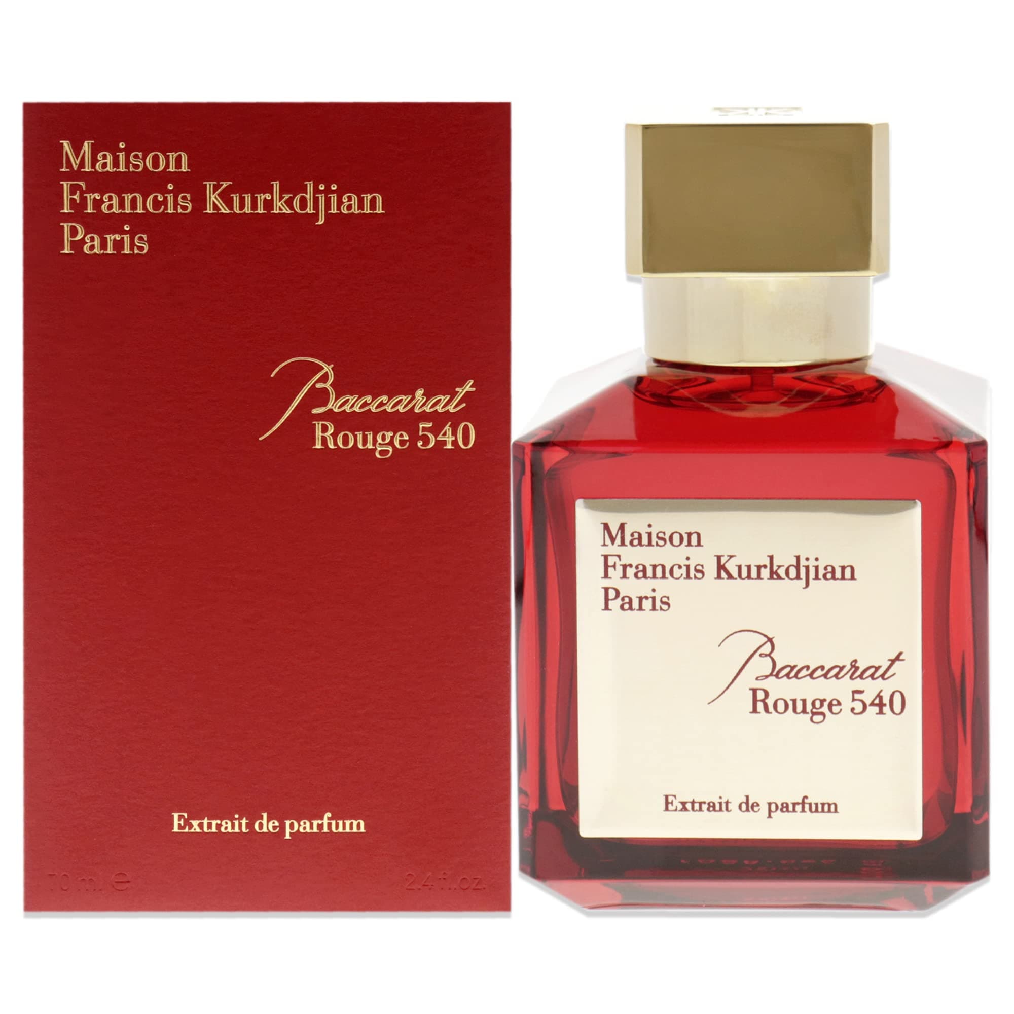 Maison Francis Kurkdjian Baccarat Rouge 540 Pure Perfume, 2.3 Fl Oz (Pack of 1)